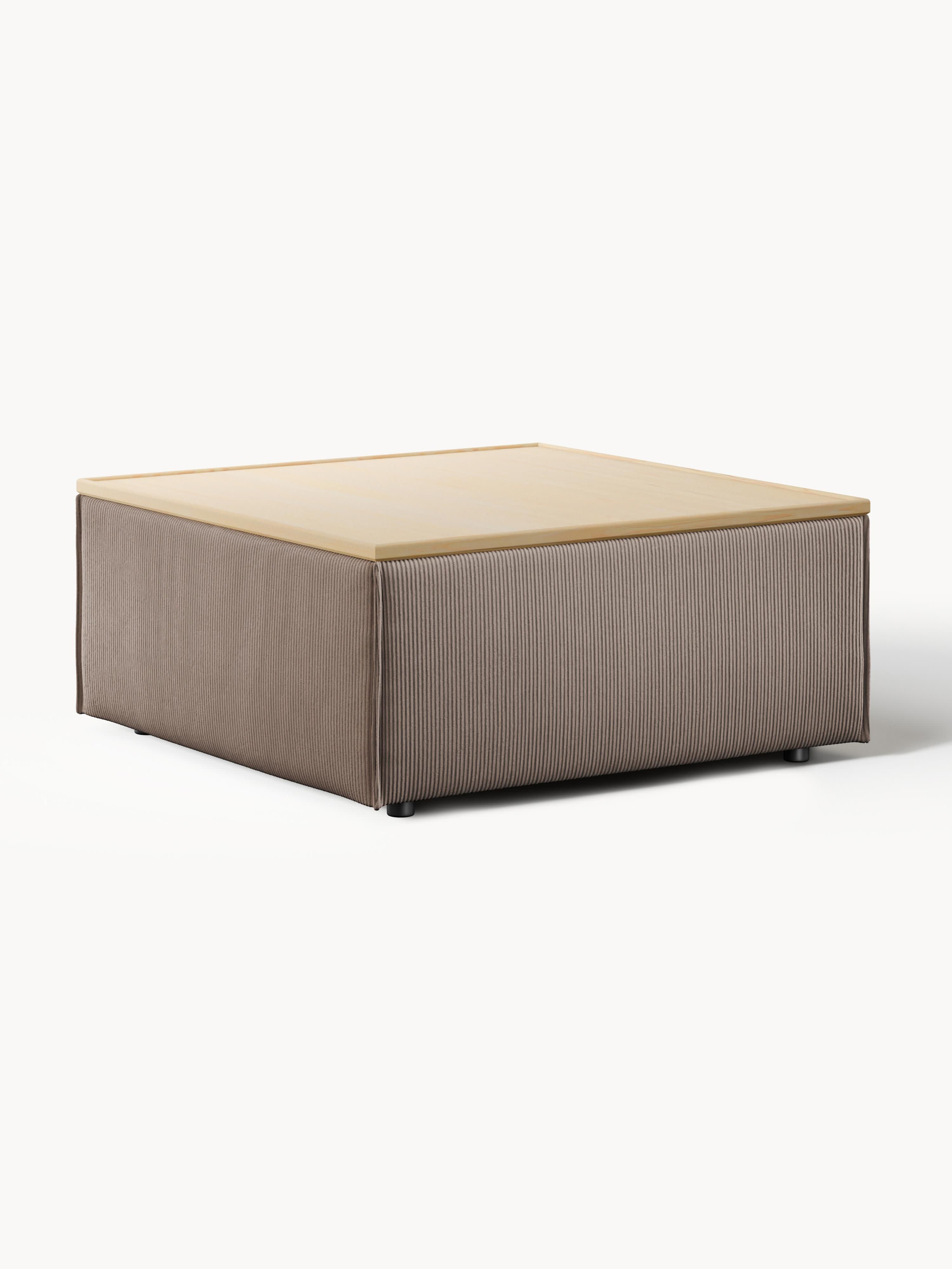 Gallery image 1 - Corduroy Ottoman Lennon with Storage