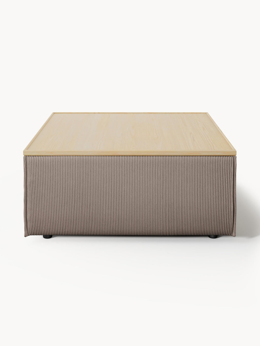 Lennon Corduroy Ottoman with Storage