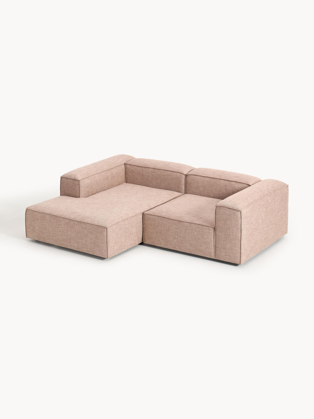 Lennon Linen Blend Modular Corner Sofa (3-seater)