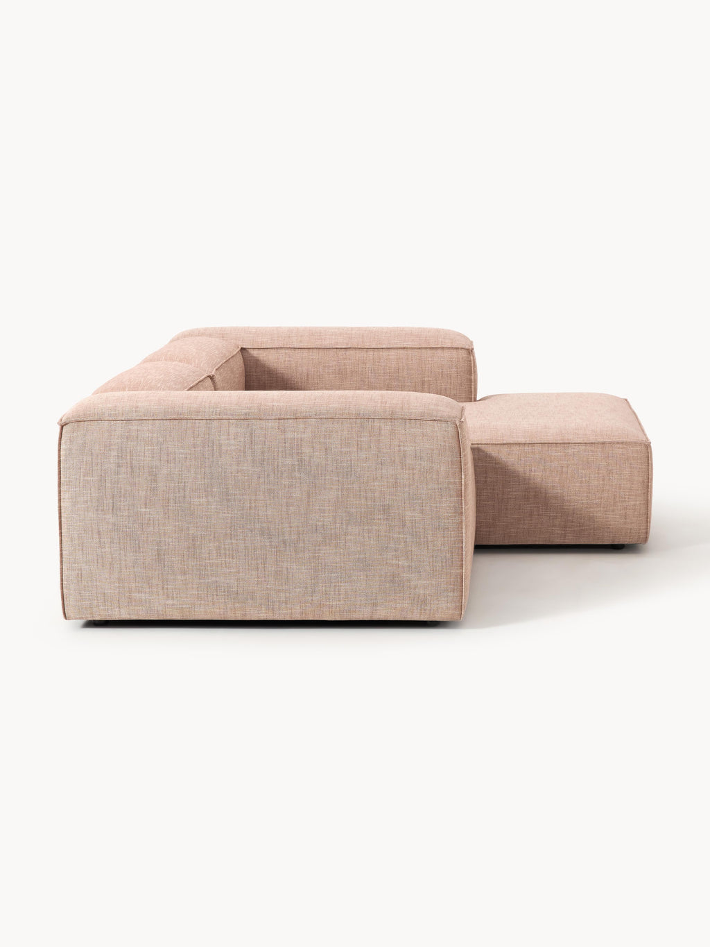 Lennon Linen Blend Modular Corner Sofa (3-seater)