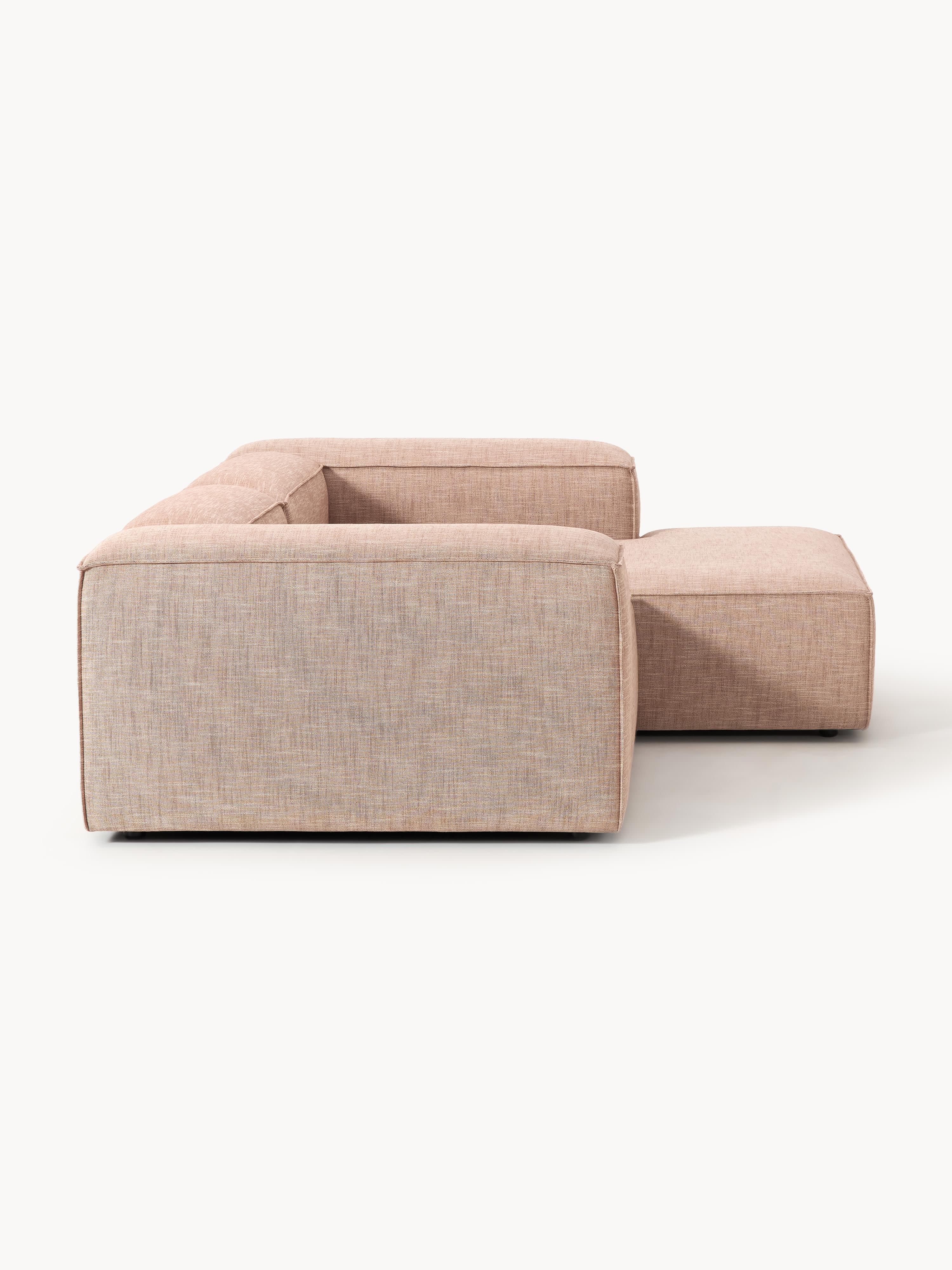 Lennon Linen Blend Modular Corner Sofa (3-seater)