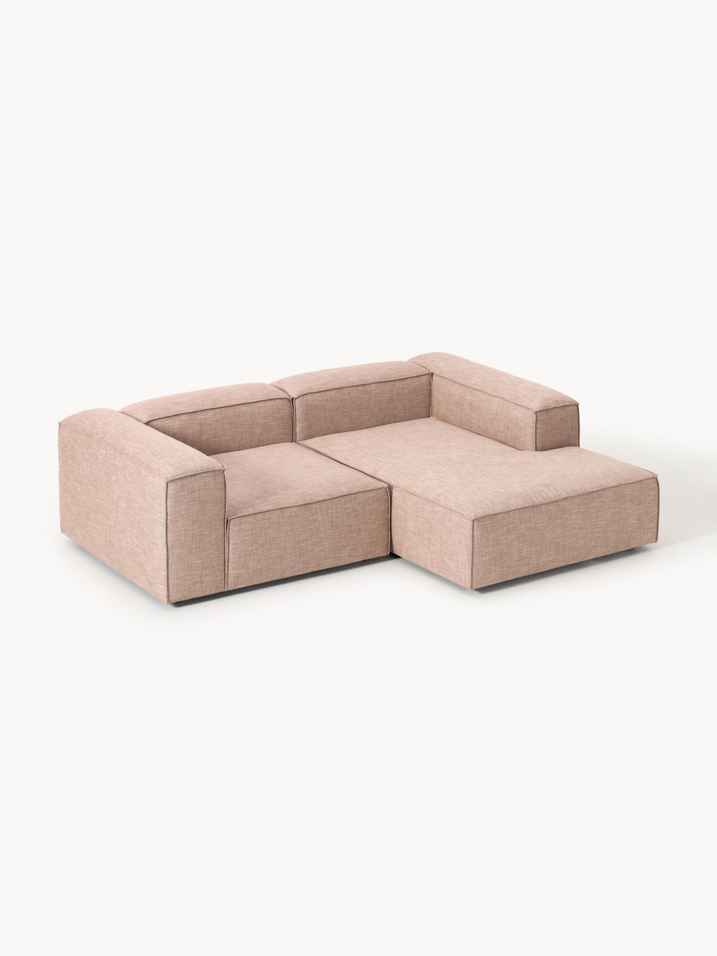 Lennon Linen Blend Modular Corner Sofa (3-seater)