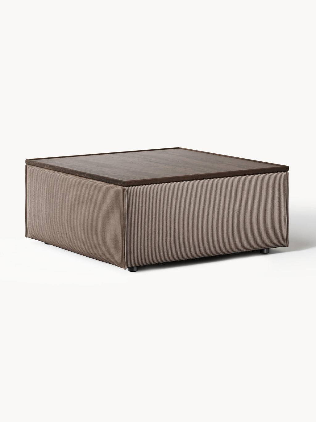 Lennon Corduroy Ottoman with Storage