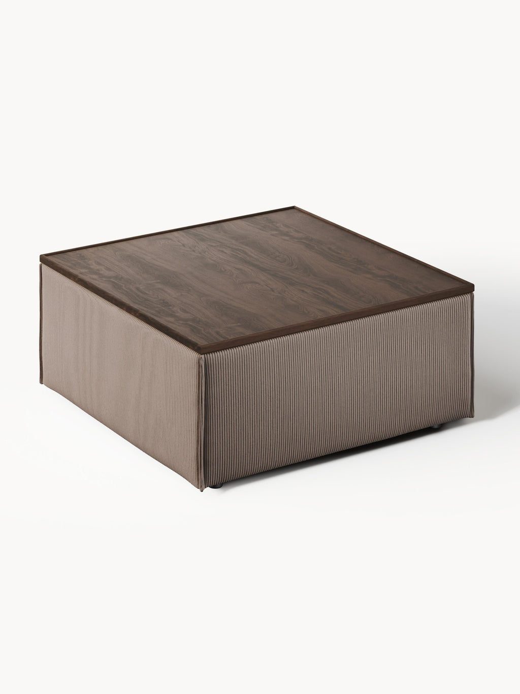 Lennon Corduroy Ottoman with Storage
