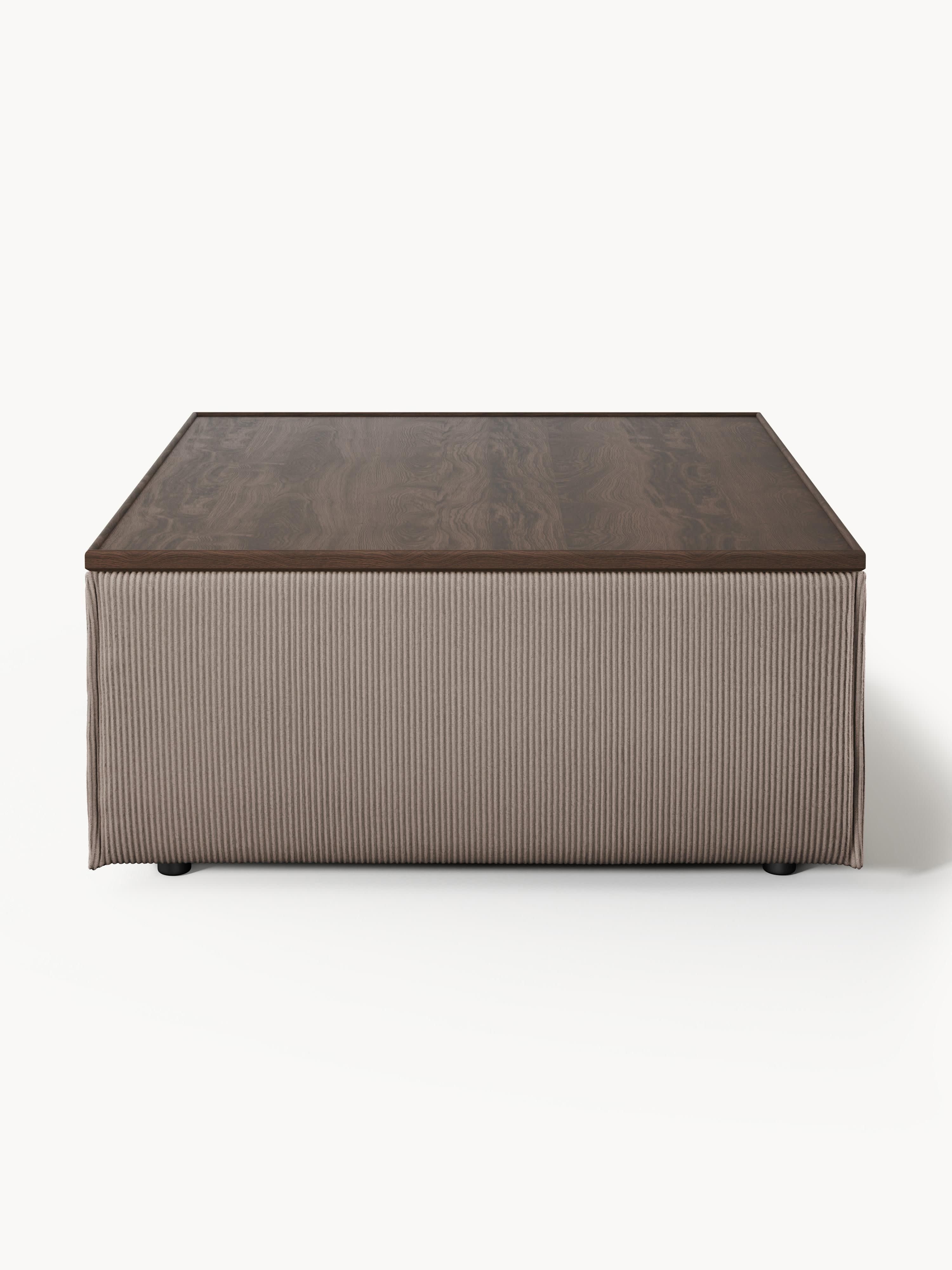 Lennon Corduroy Ottoman with Storage