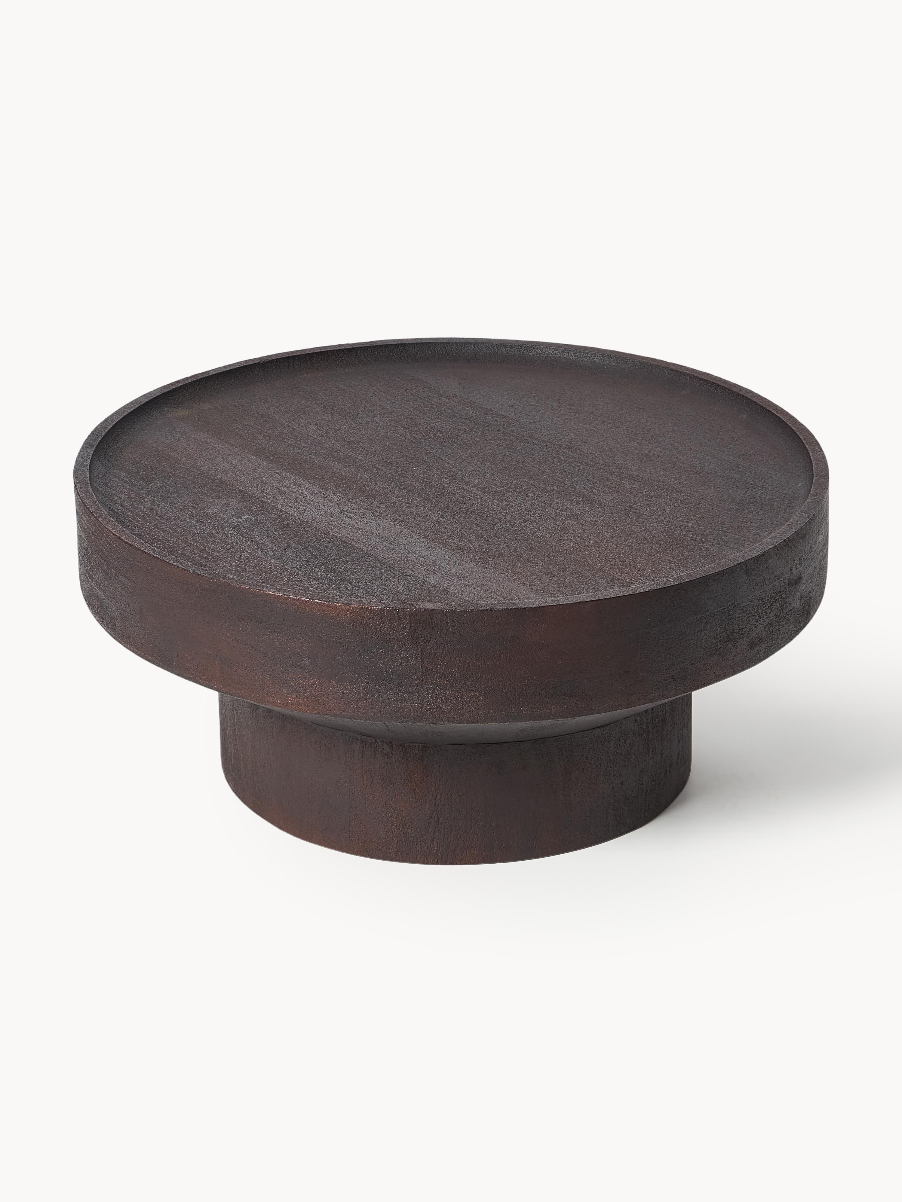 Benno Round Mango Wood Coffee Table