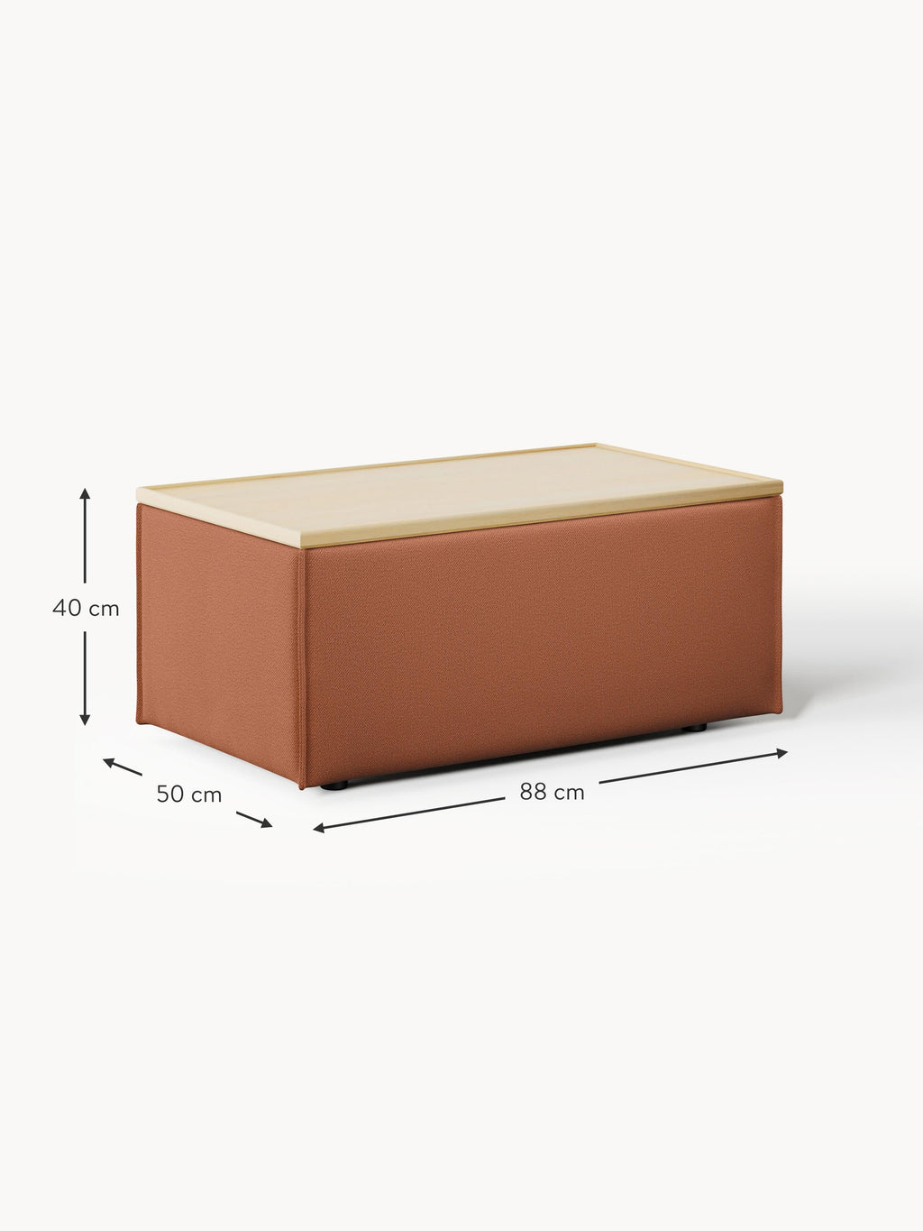 Lennon Ottoman with Storage