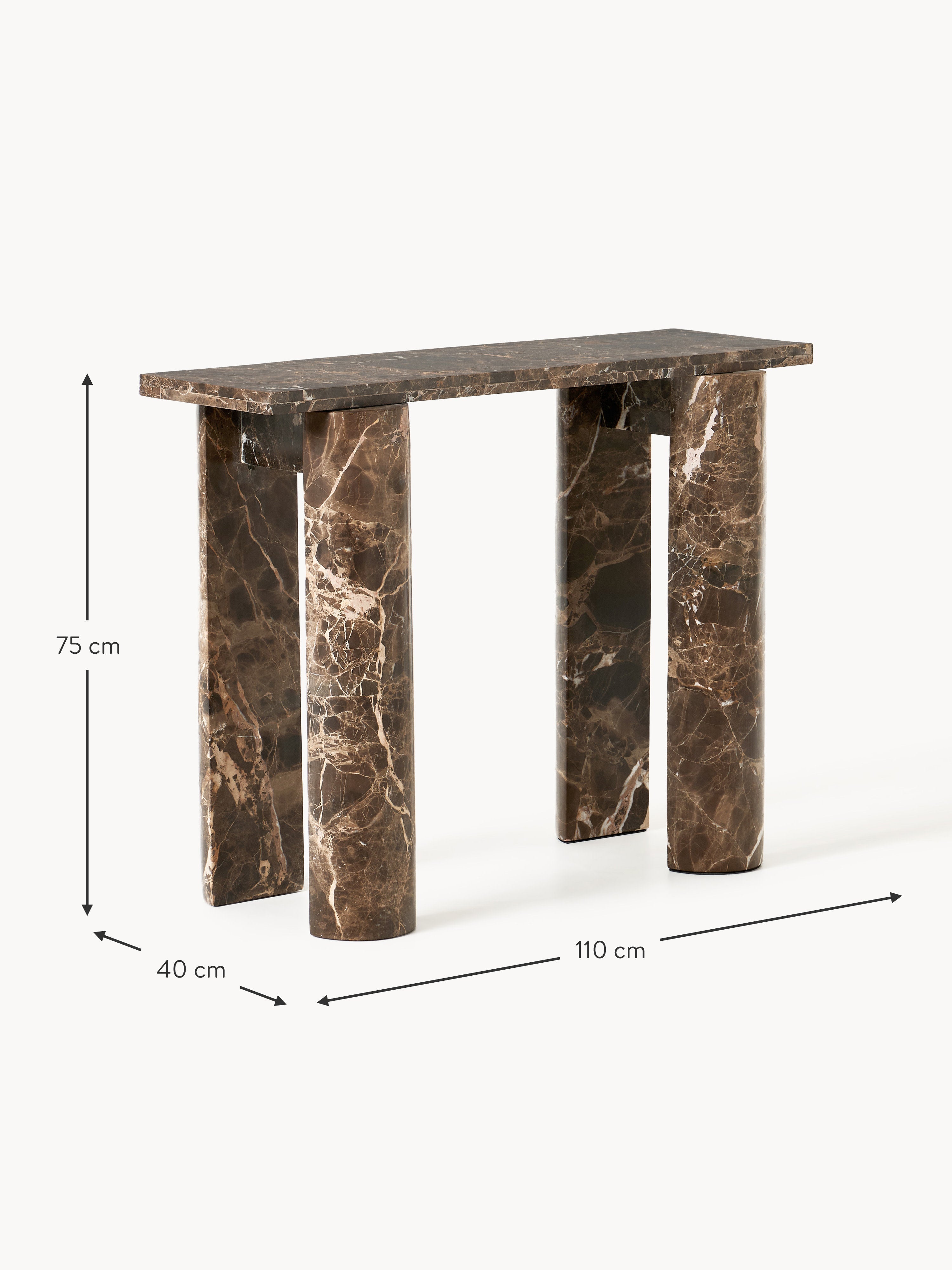 Disa Marble Console Table