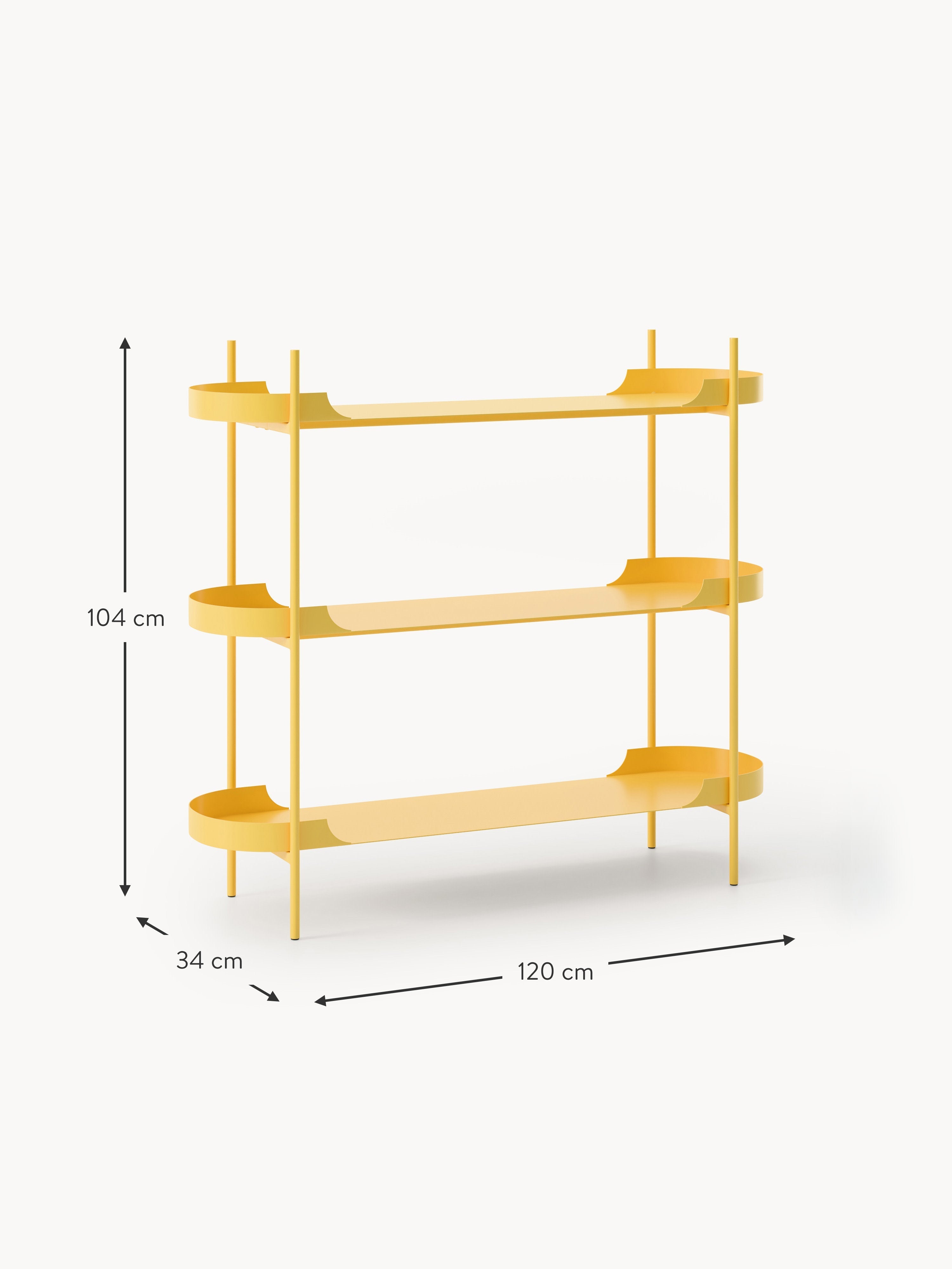 Taru Metal Shelving Unit