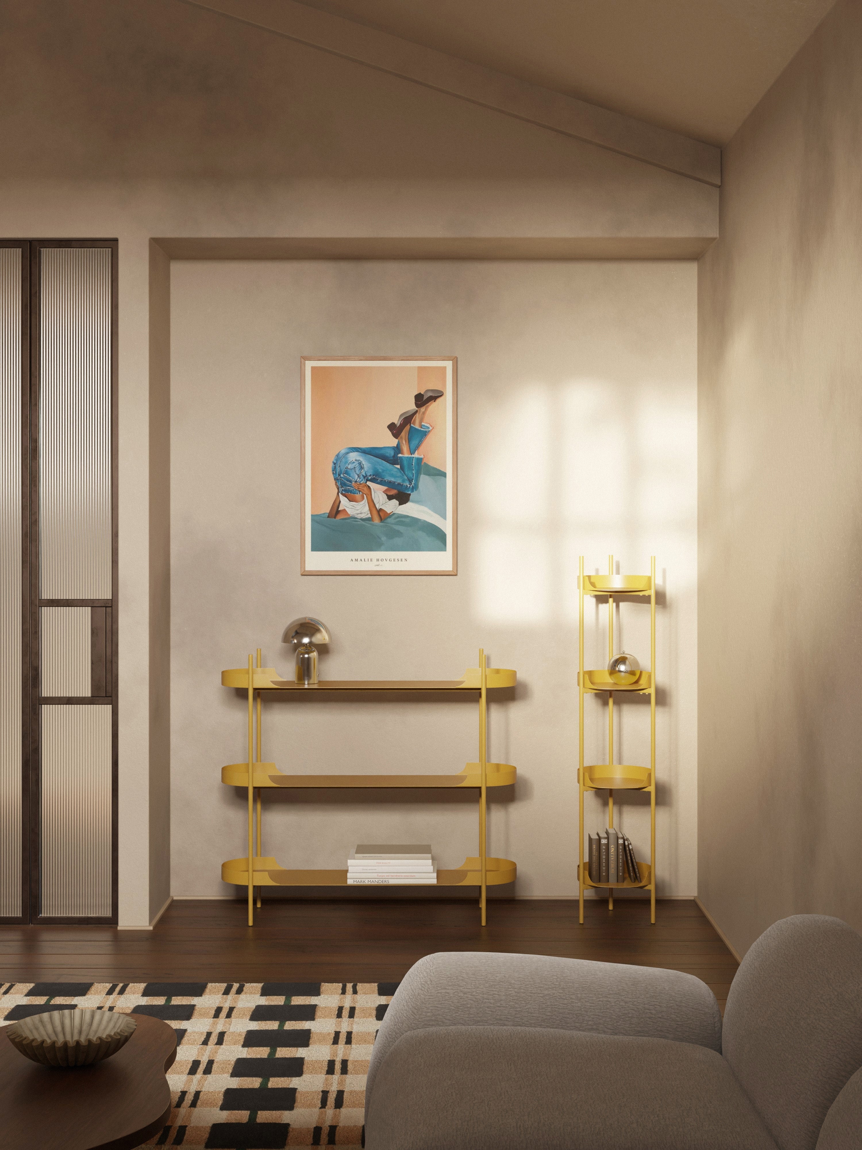 Taru Metal Shelving Unit