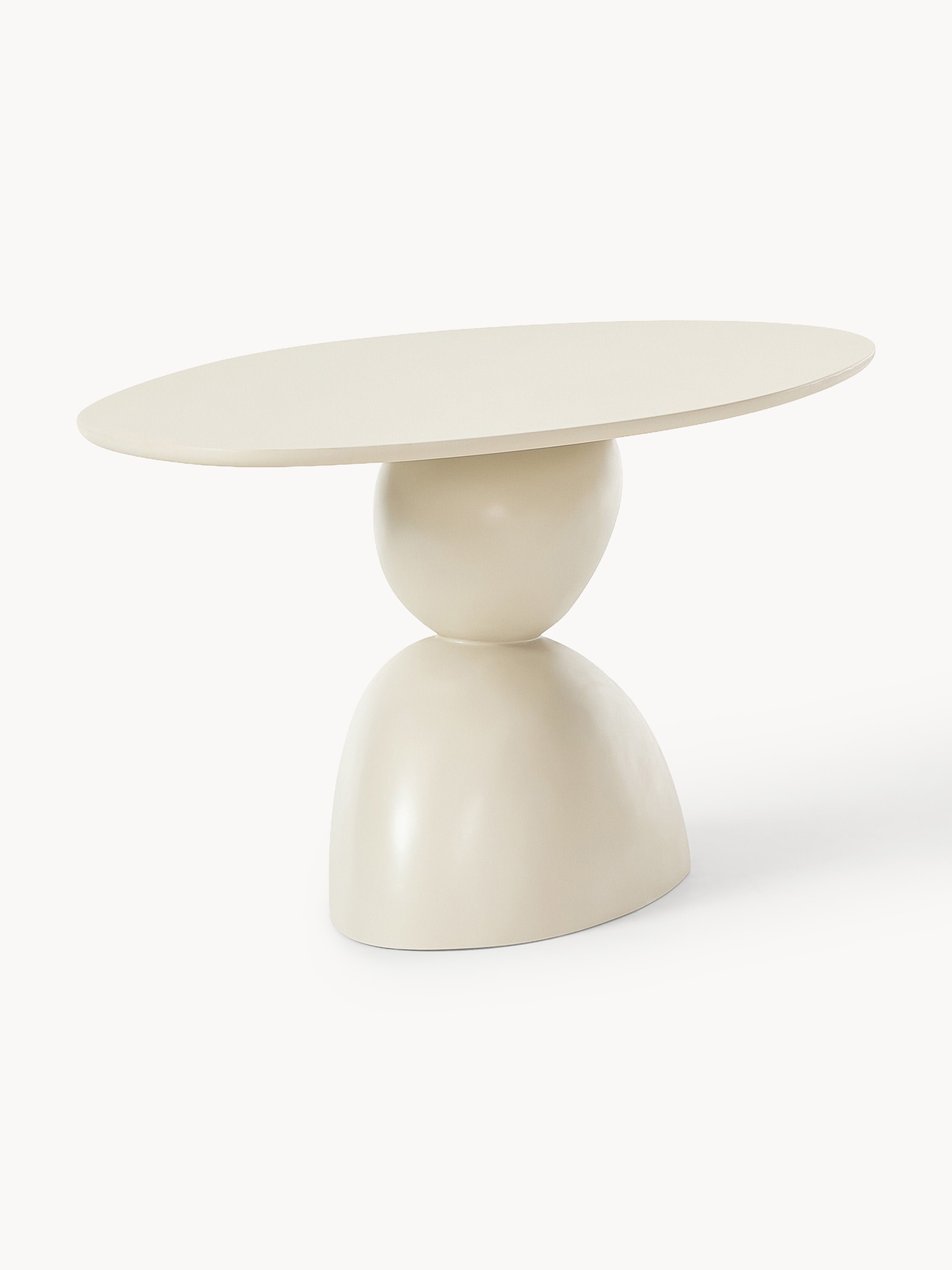 Gallery image 1 - Oval Dining Table Sahra with Organic Design, 180 x 90 cm