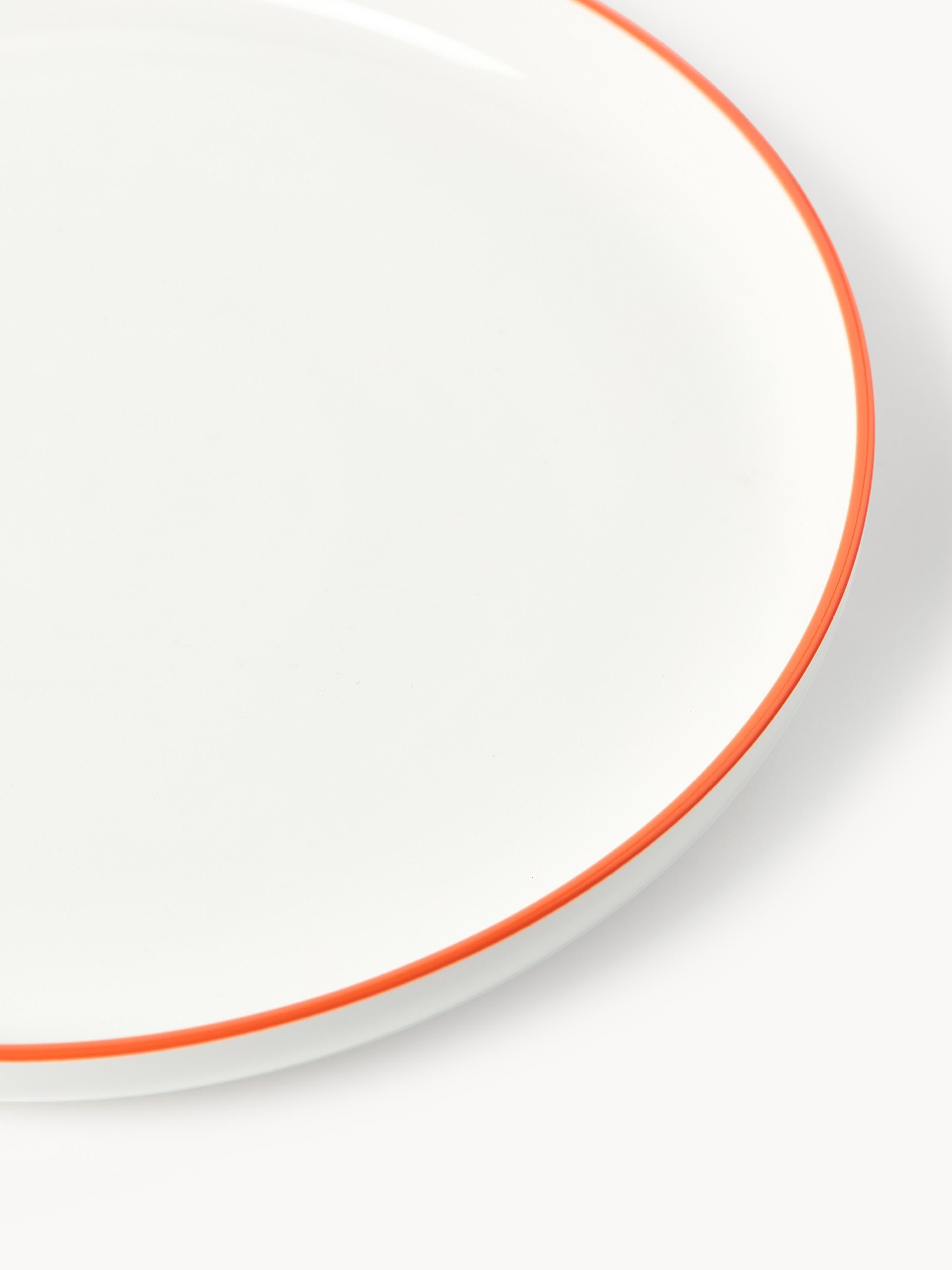 Facile Porcelain Tableware Set, 6 People, Set of 18