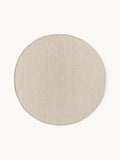 Gallery image 1 - Round Hand-Woven Wool Rug Amaro