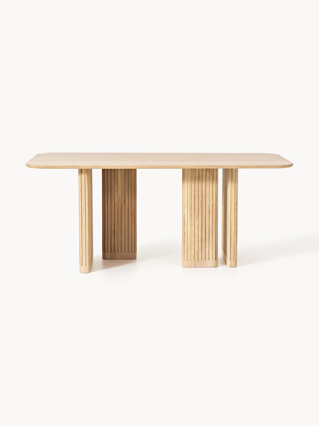 Jolka Oak Wood Dining Table, in various sizes
