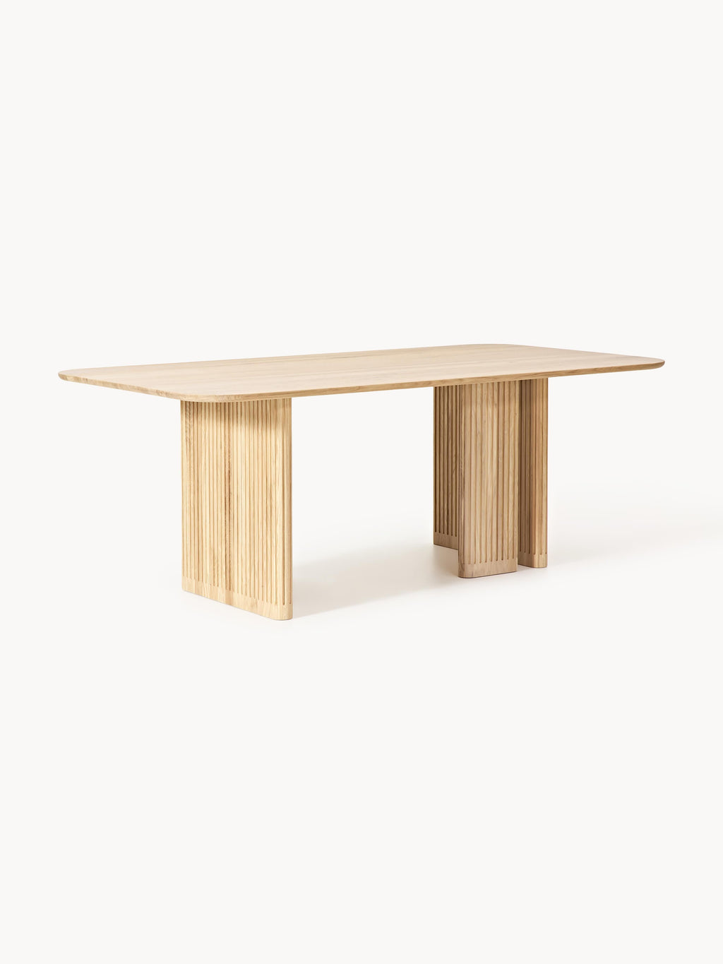 Jolka Oak Wood Dining Table, in various sizes
