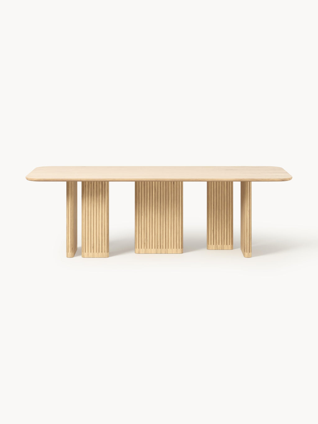 Jolka Oak Wood Dining Table, in various sizes