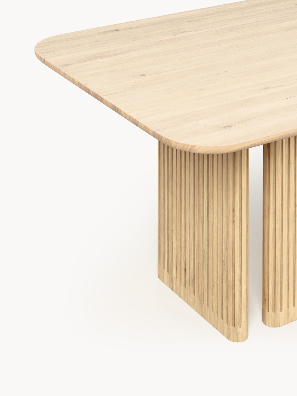 Jolka Oak Wood Dining Table, in various sizes
