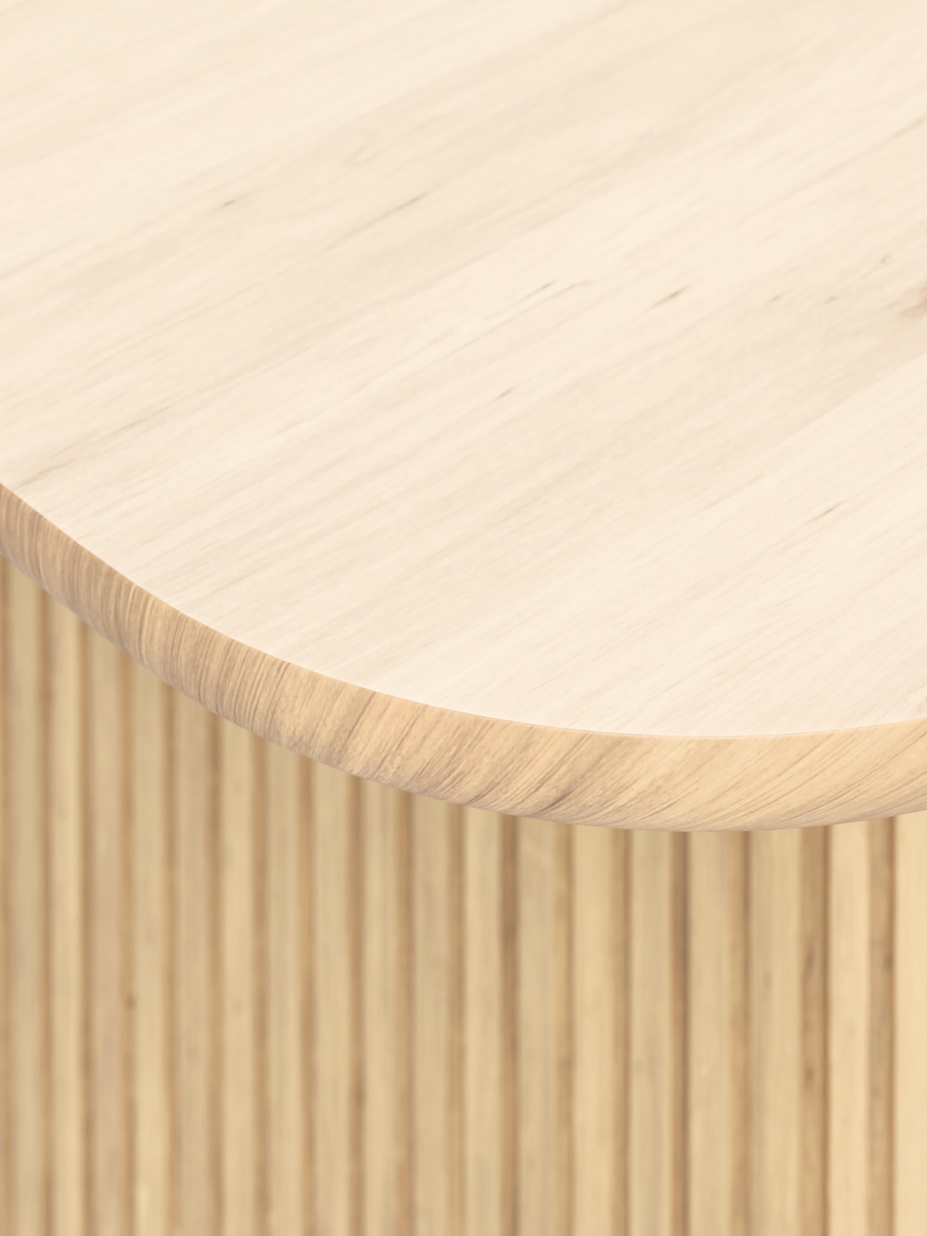 Jolka Oak Wood Dining Table, in various sizes