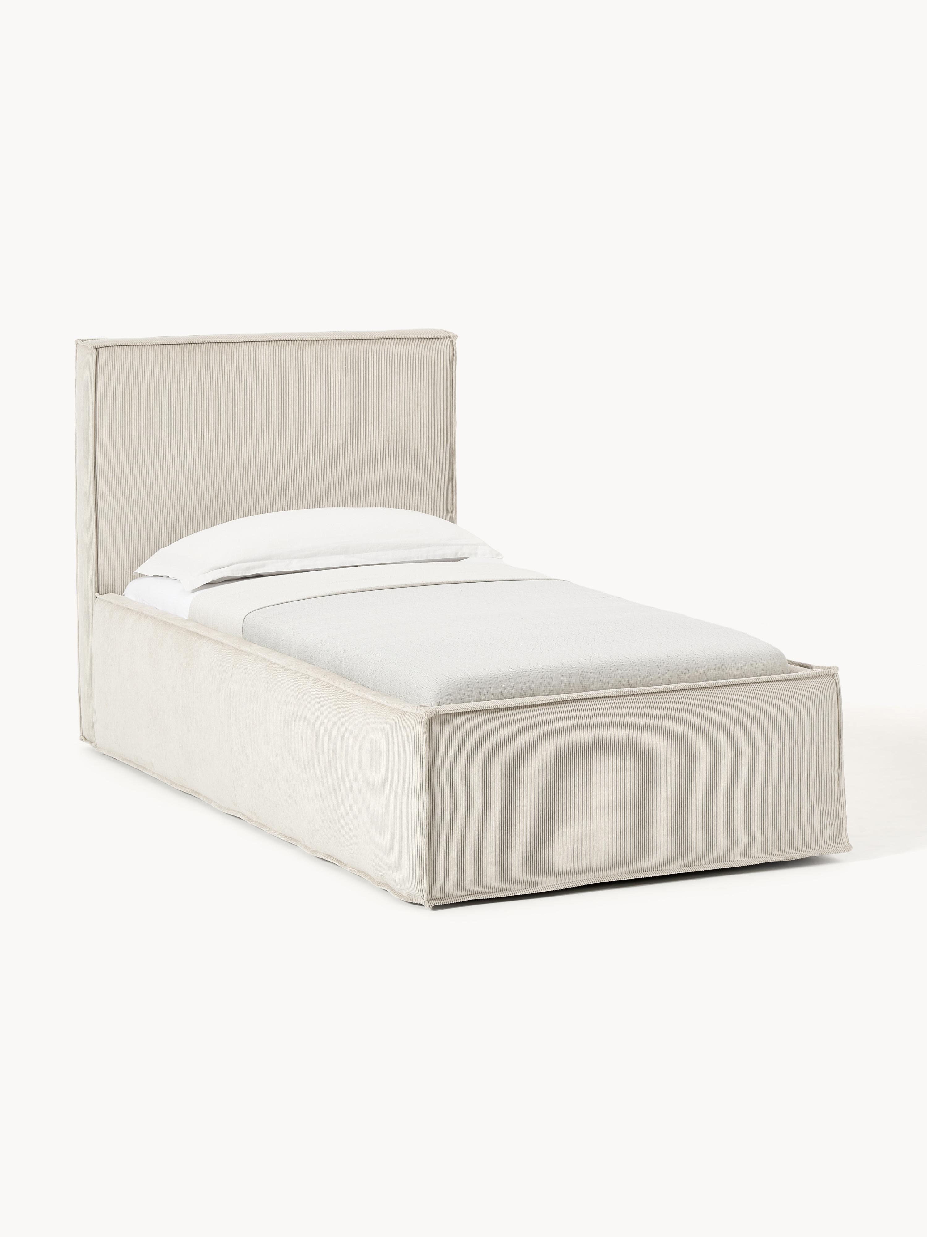 Gallery image 1 - Upholstered Corduroy Bed Dream