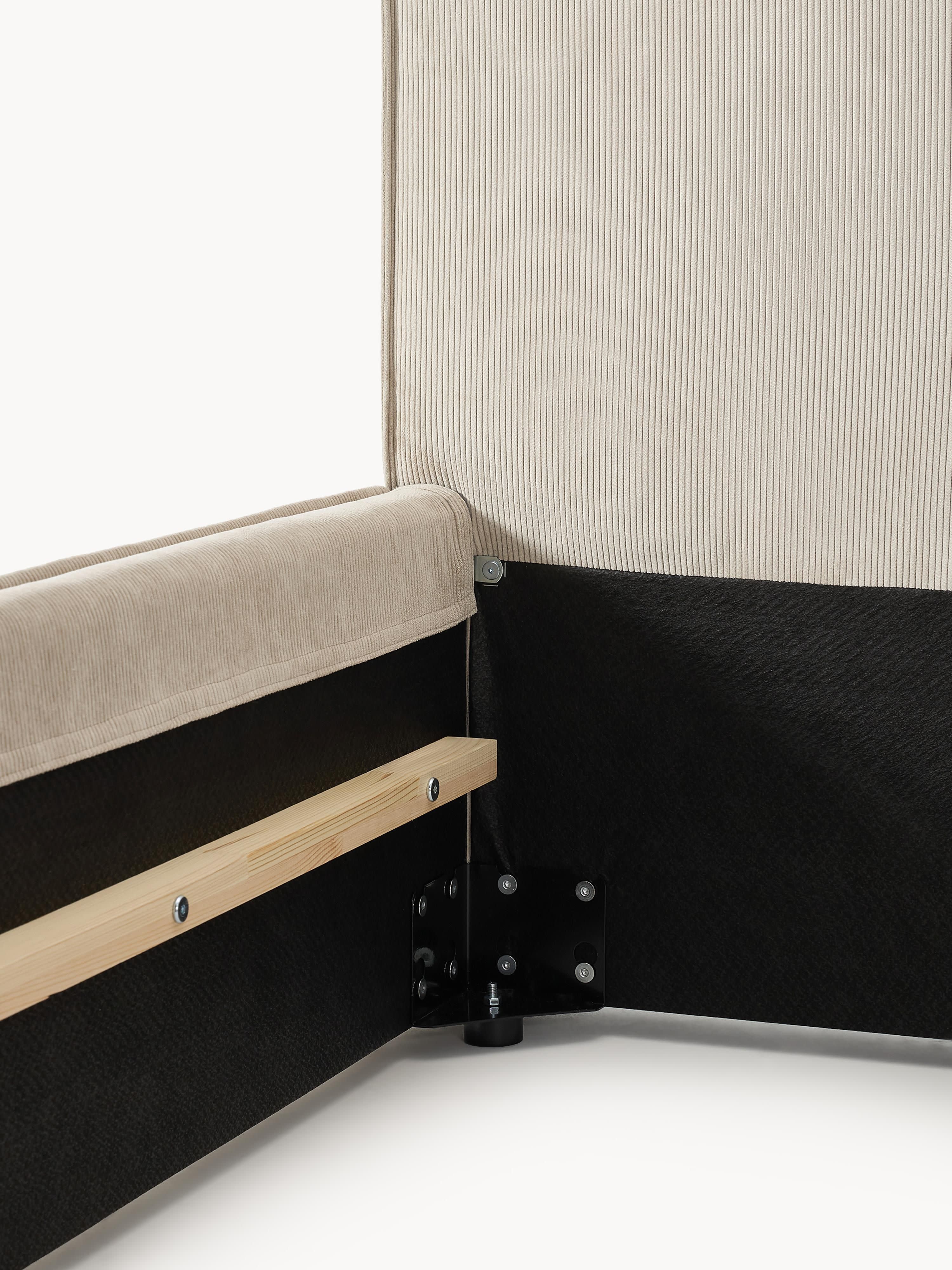 Dream Upholstered Corduroy Bed