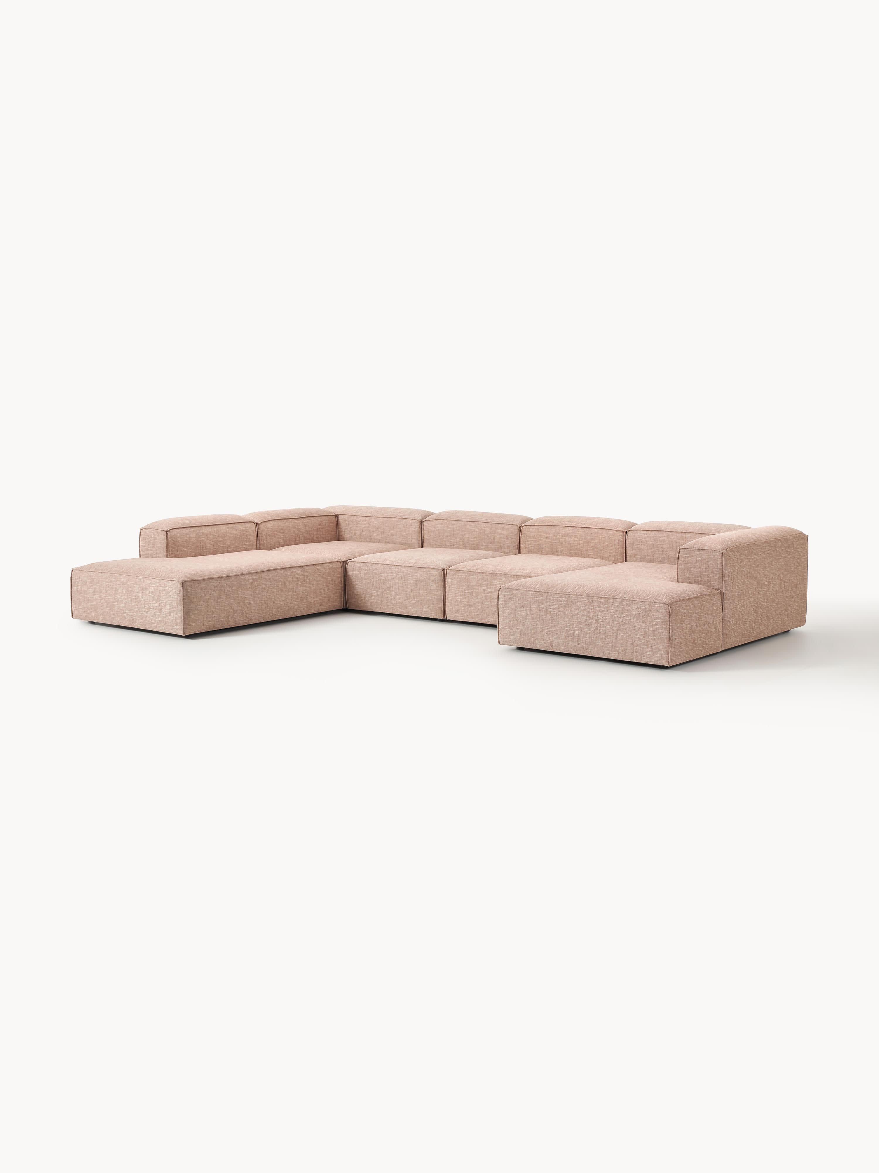 Gallery image 1 - XL Linen Blend Modular Sofa Lennon