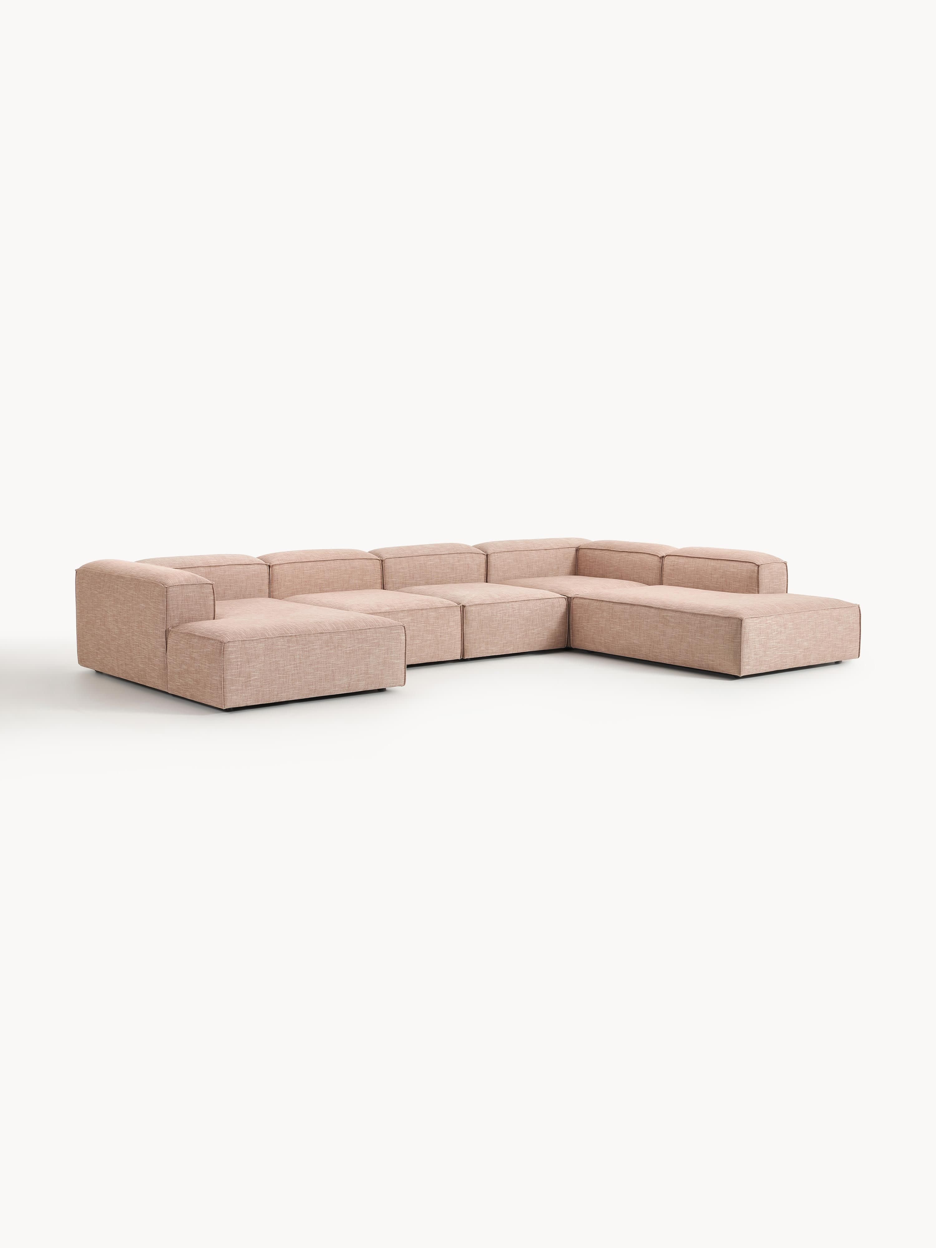 Lennon XL Linen Blend Modular Sofa