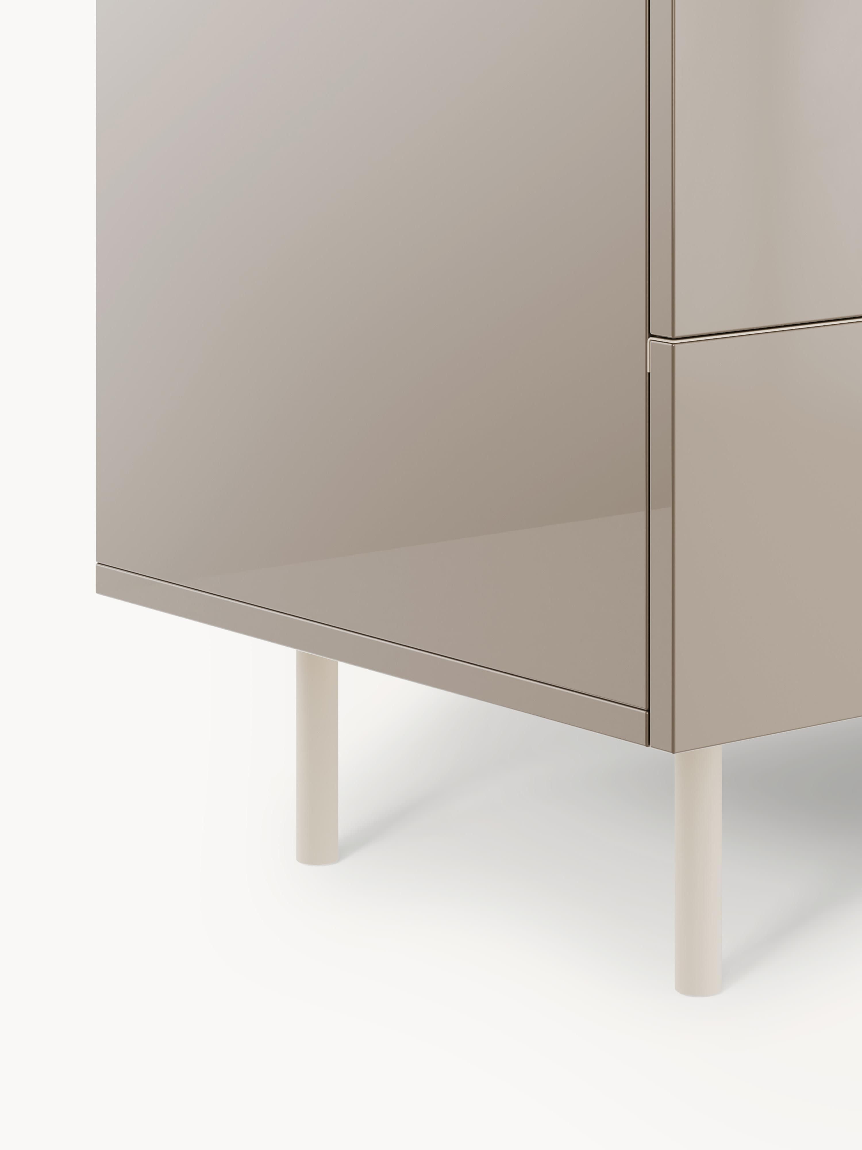Lennie High Gloss Chest of Drawers