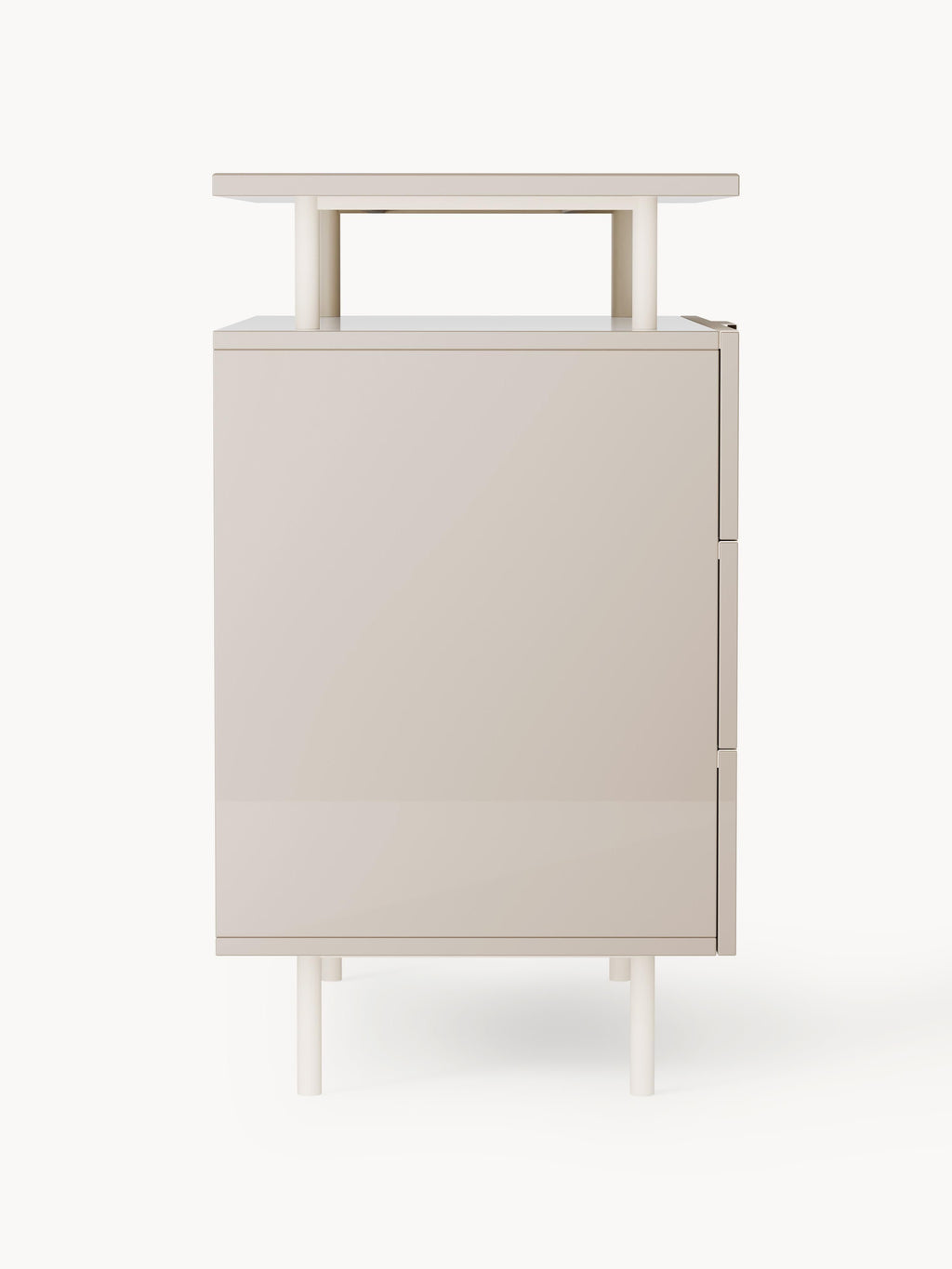 Lennie High Gloss Chest of Drawers