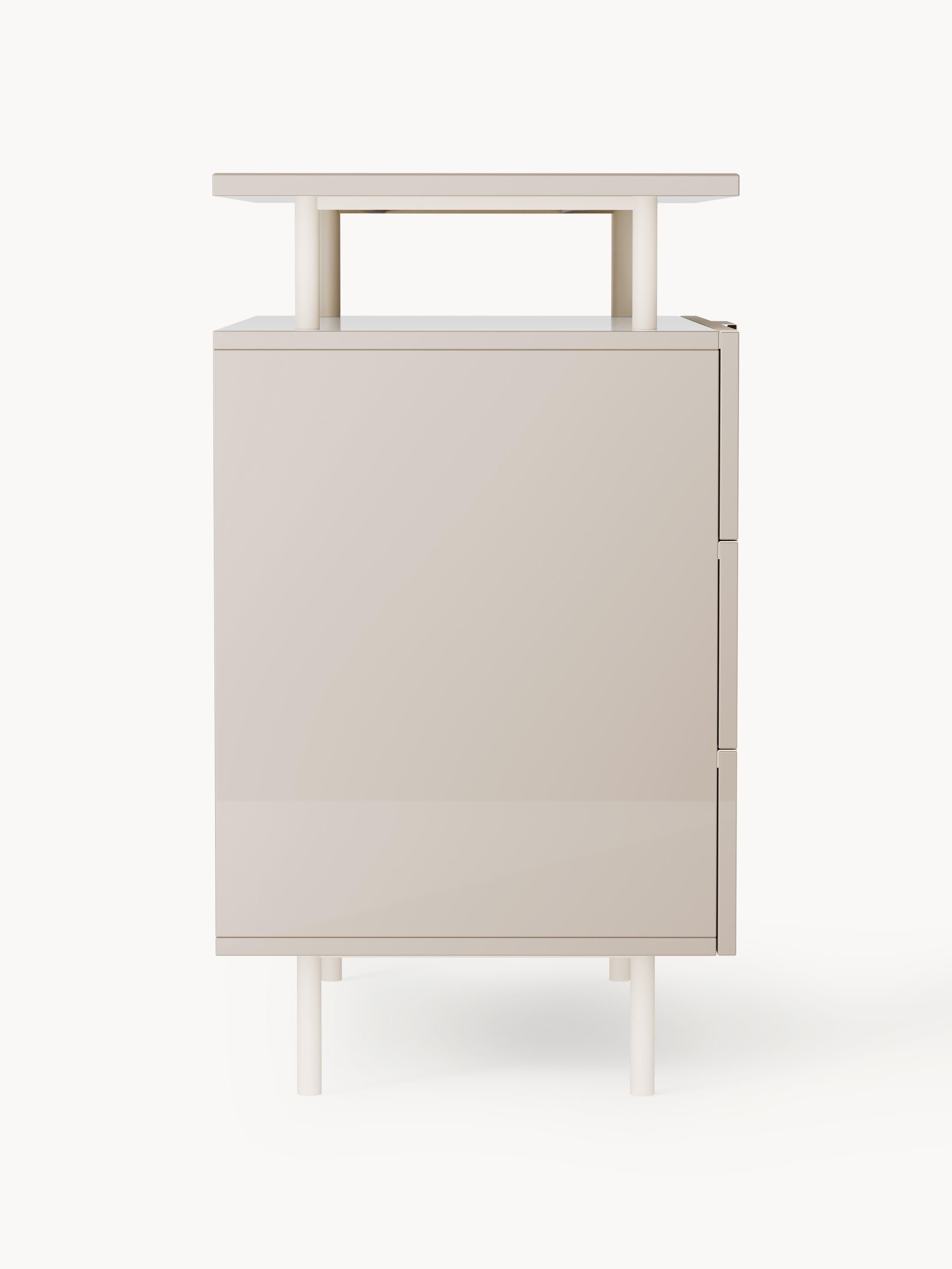 Lennie High Gloss Chest of Drawers