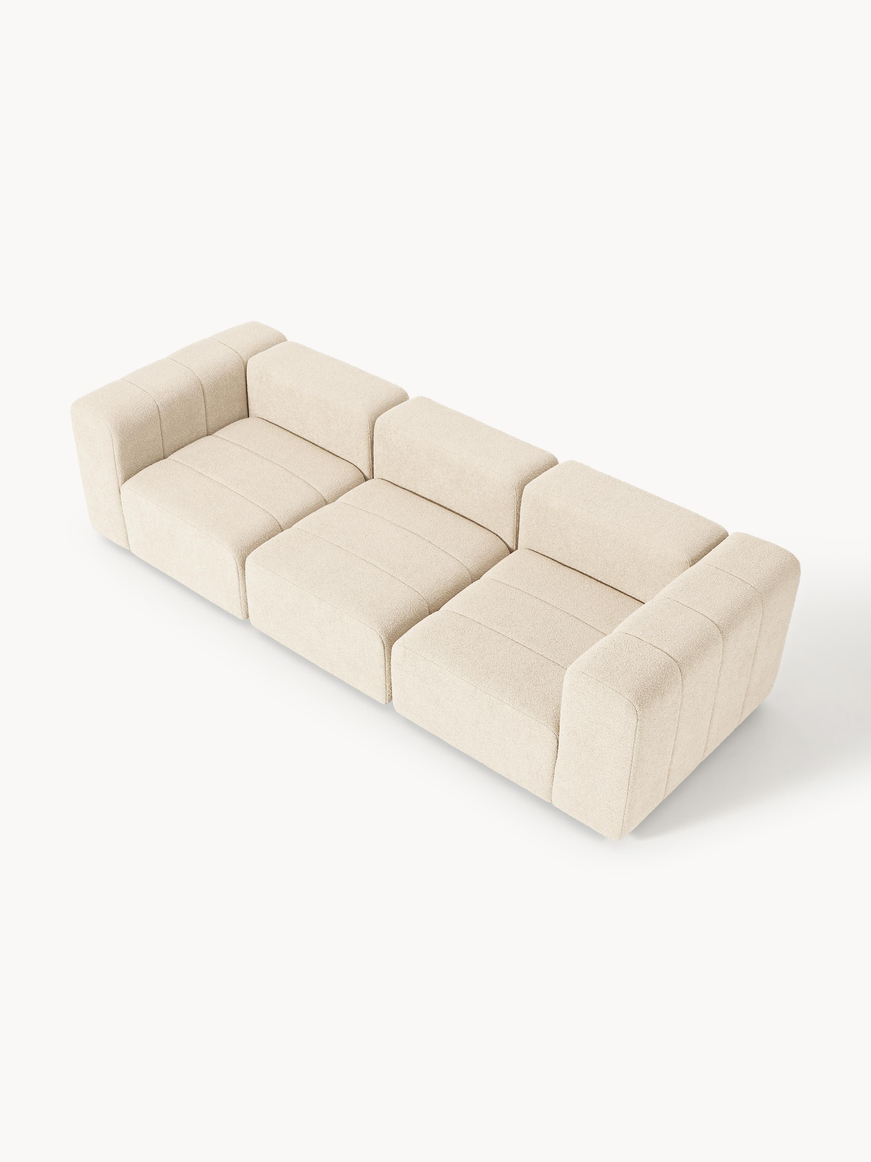 Lena Bouclé Modular Sofa (4-seater)