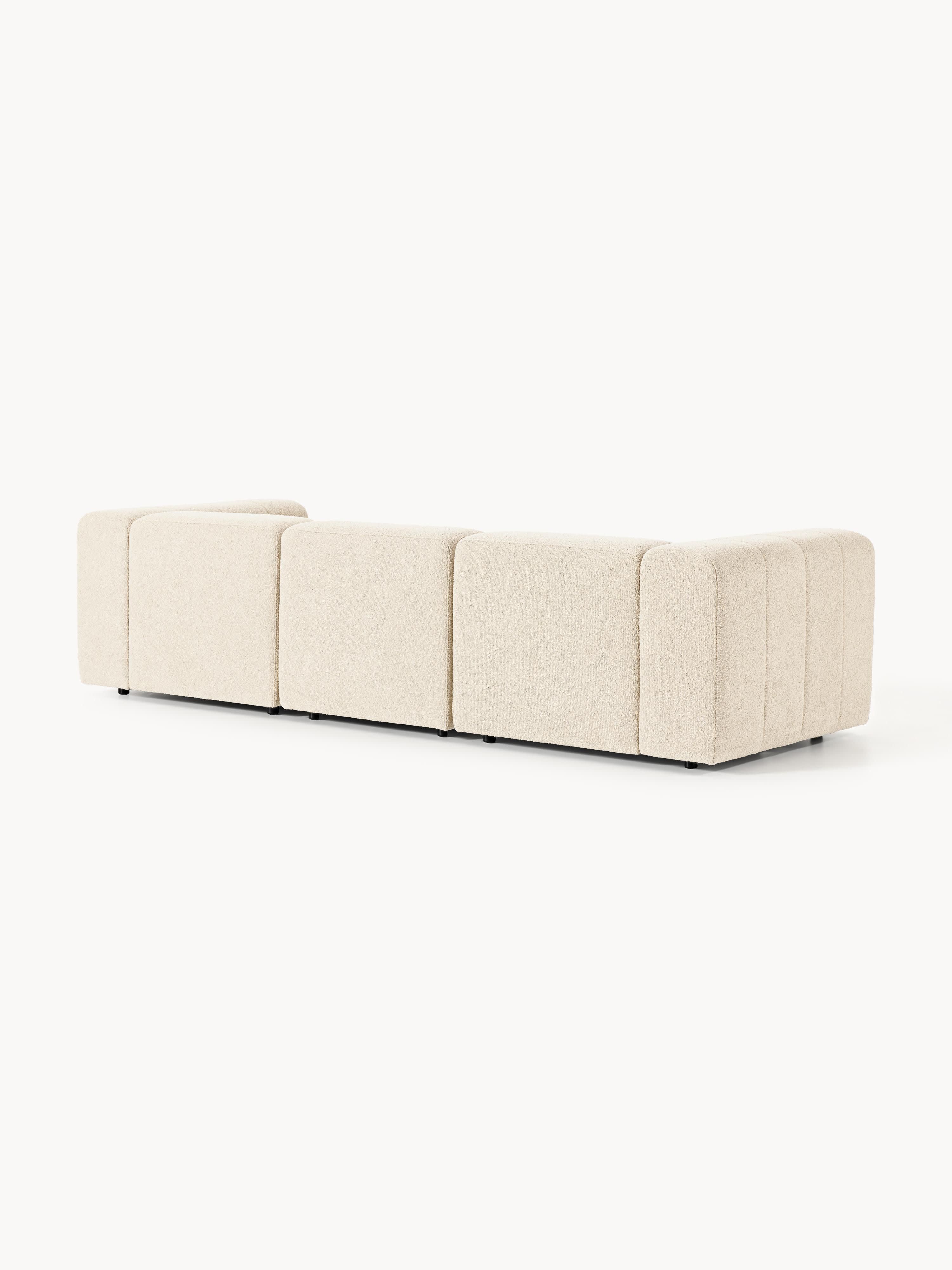 Lena Bouclé Modular Sofa (4-seater)