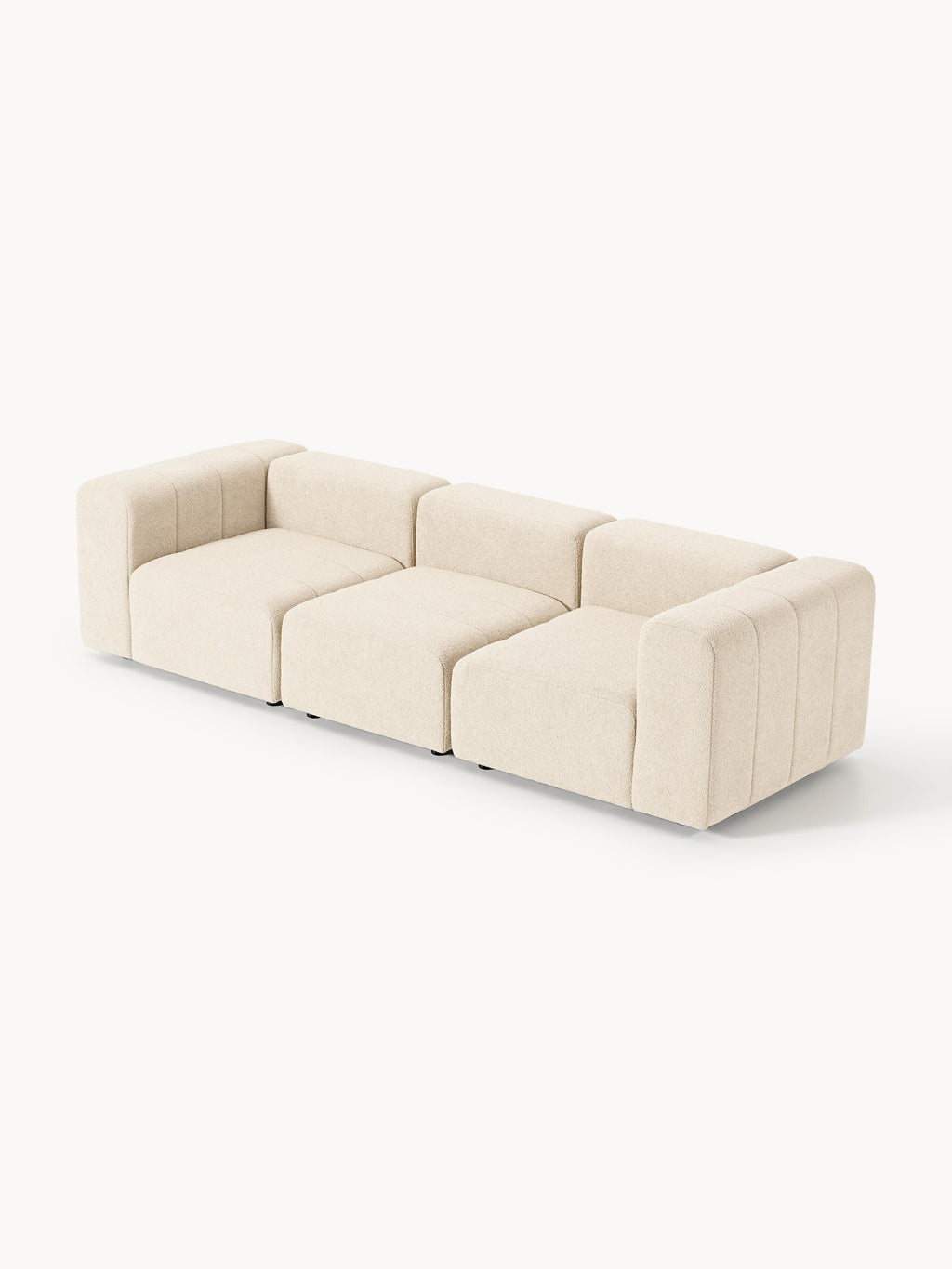 Lena Bouclé Modular Sofa (4-seater)