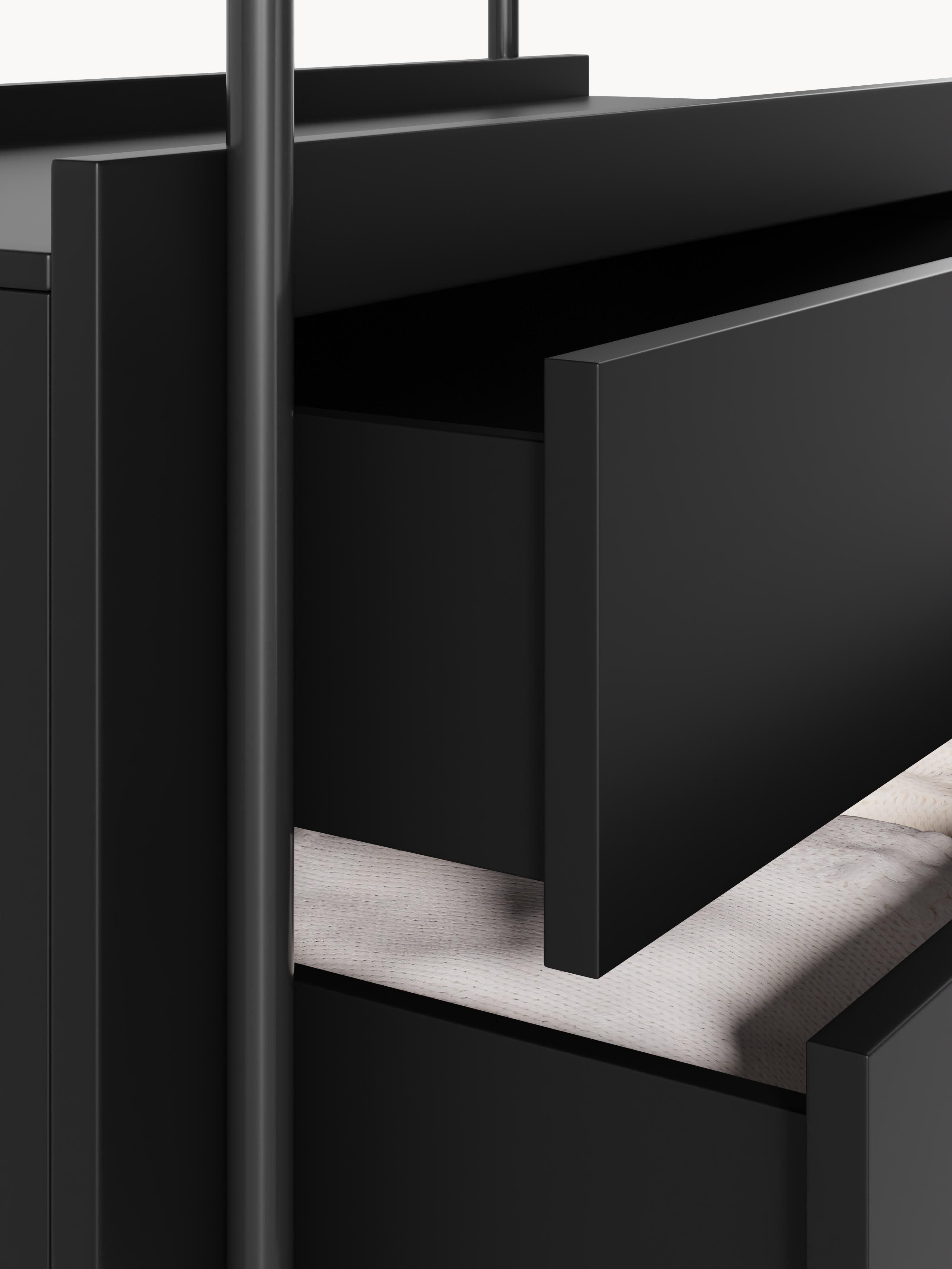 Rio Shelving Unit with Drawers