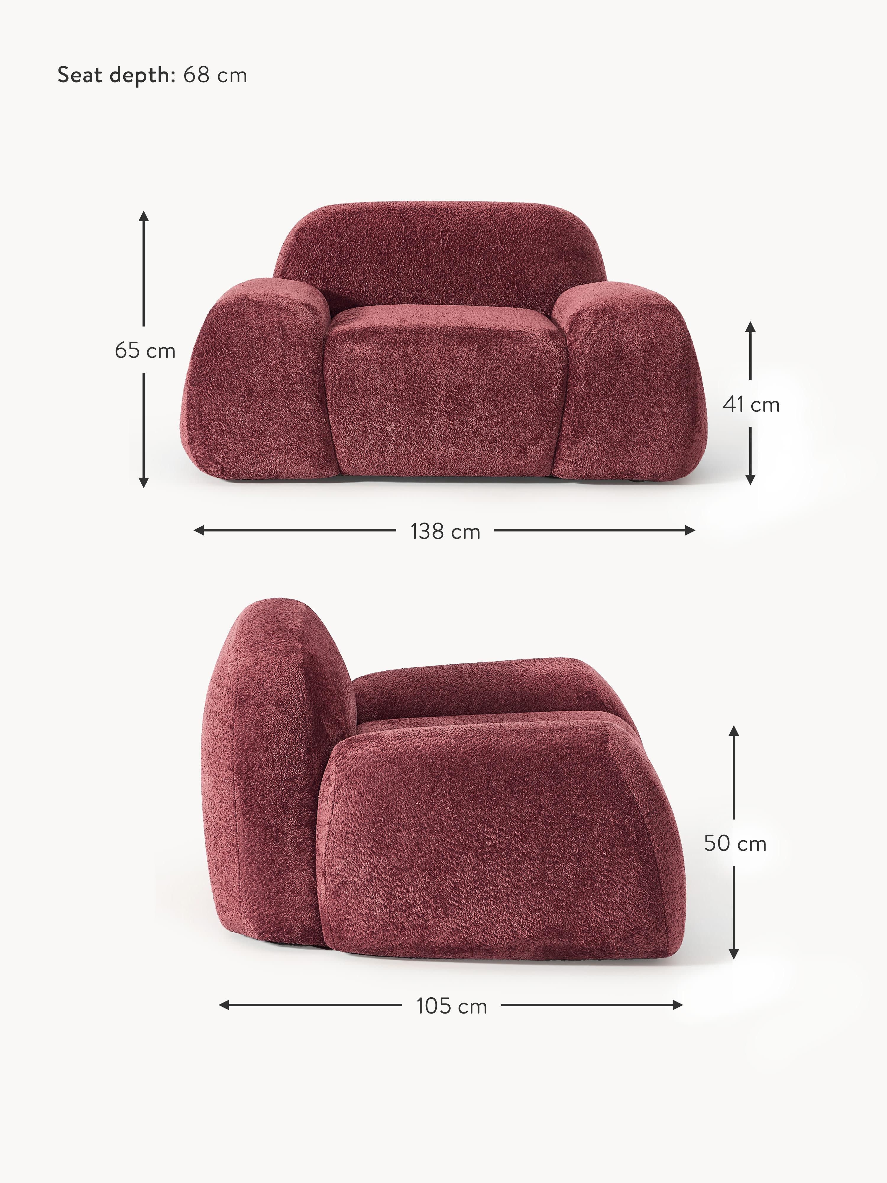 Wolke Teddy-Bouclé Lounge Chair