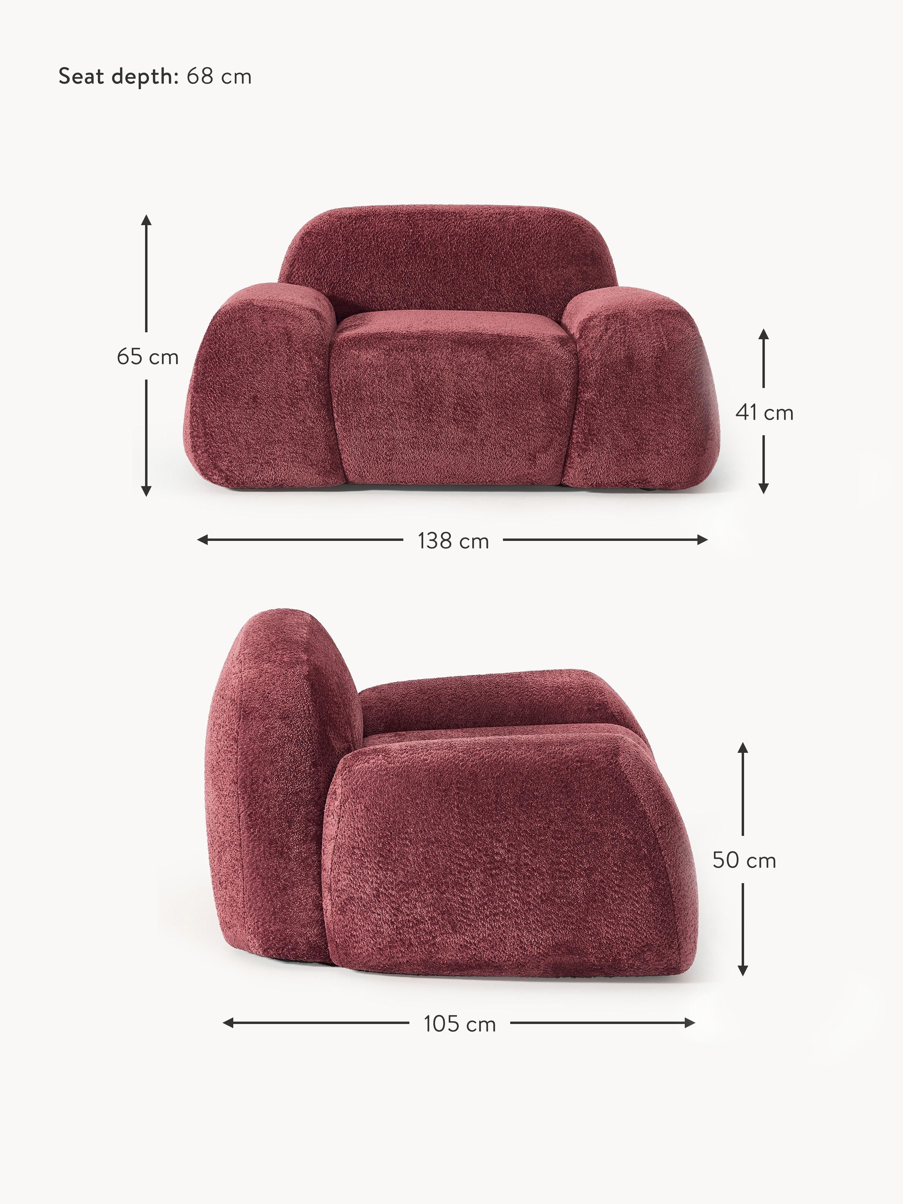 Wolke Teddy-Bouclé Lounge Chair