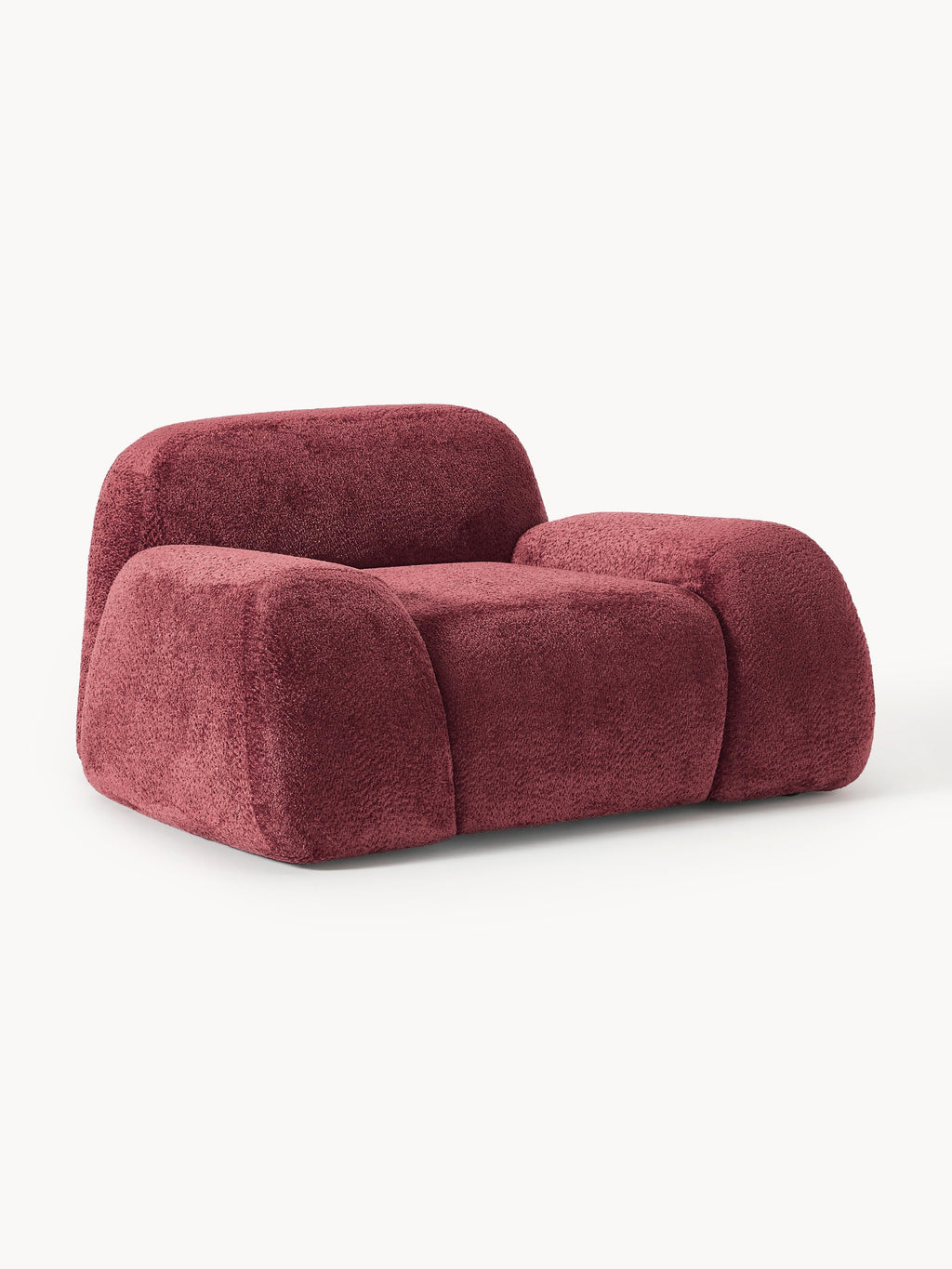 Wolke Teddy-Bouclé Lounge Chair