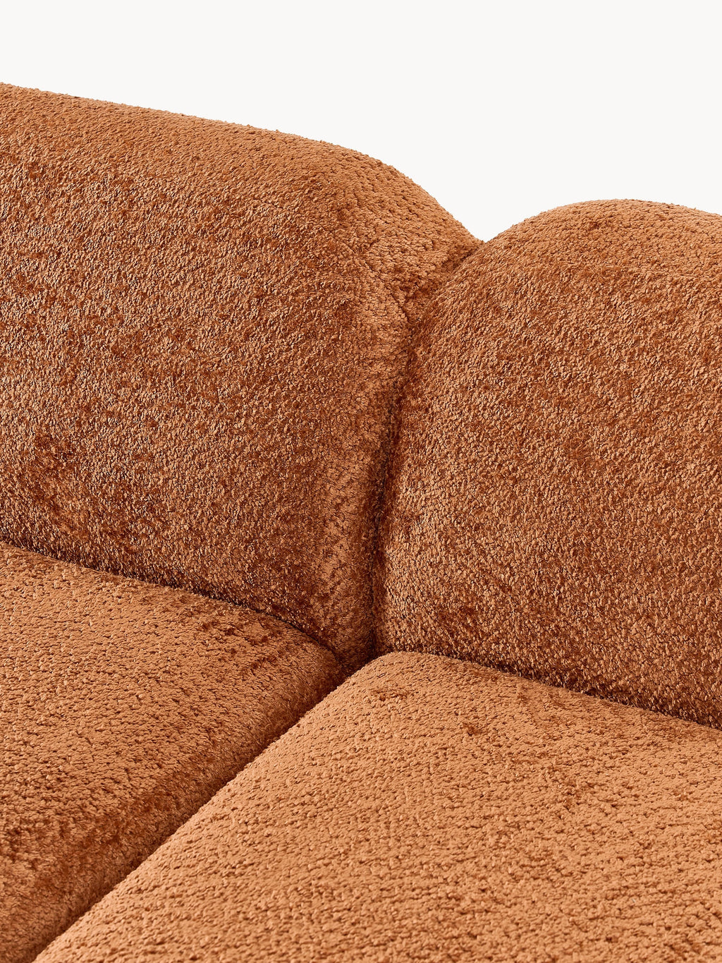 Wolke Modular Teddy Bouclé Sofa (4-seater)