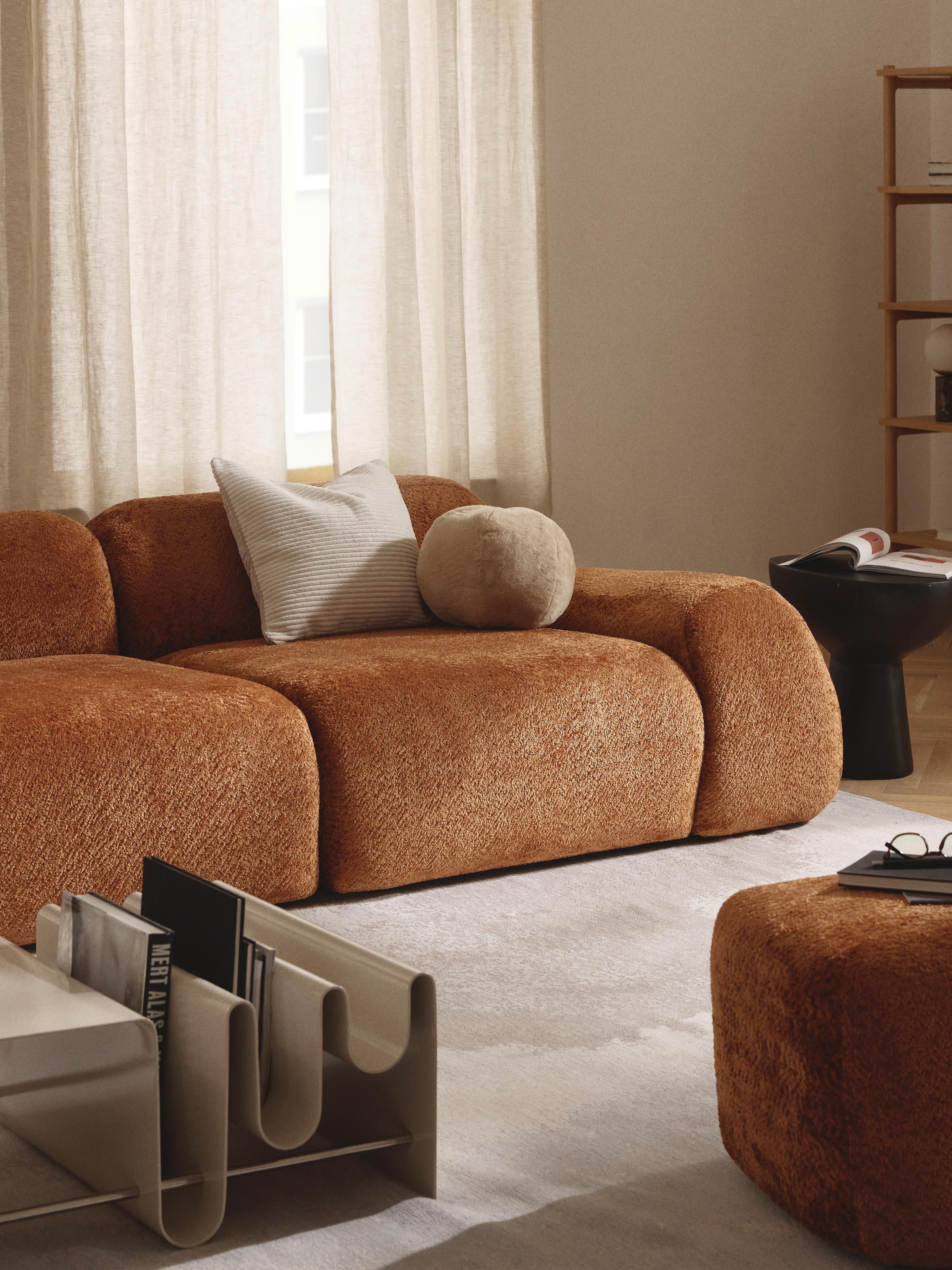 Wolke Modular Teddy Bouclé Sofa (4-seater)
