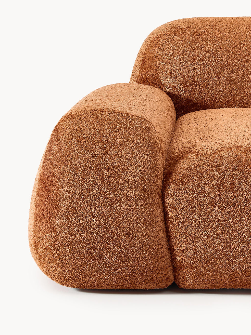 Wolke Modular Teddy Bouclé Sofa (4-seater)