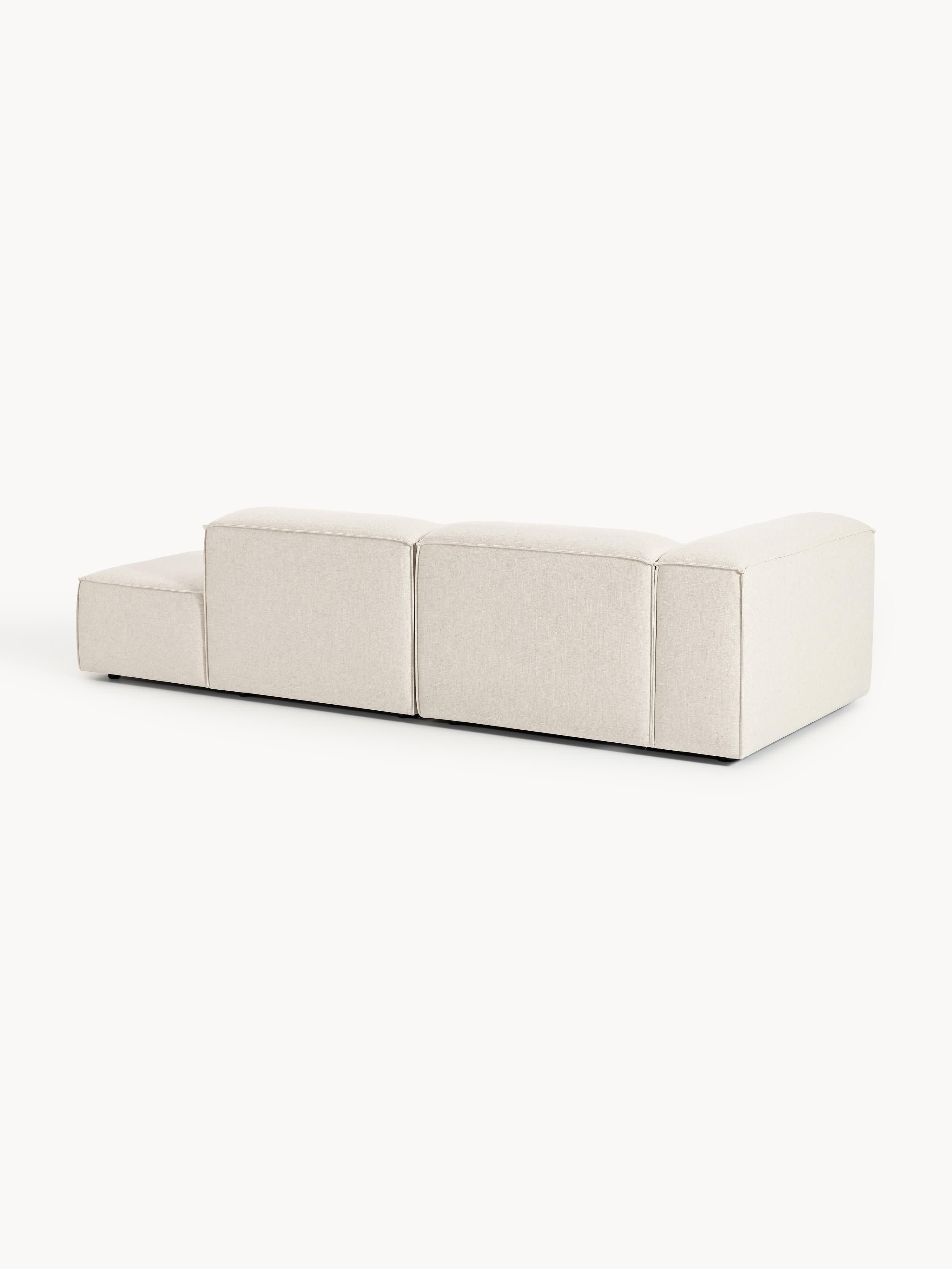 Lennon Linen Blend Modular Ottoman