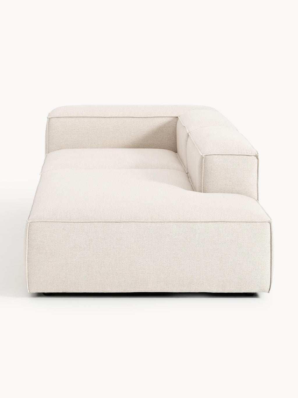 Lennon Linen Blend Modular Ottoman