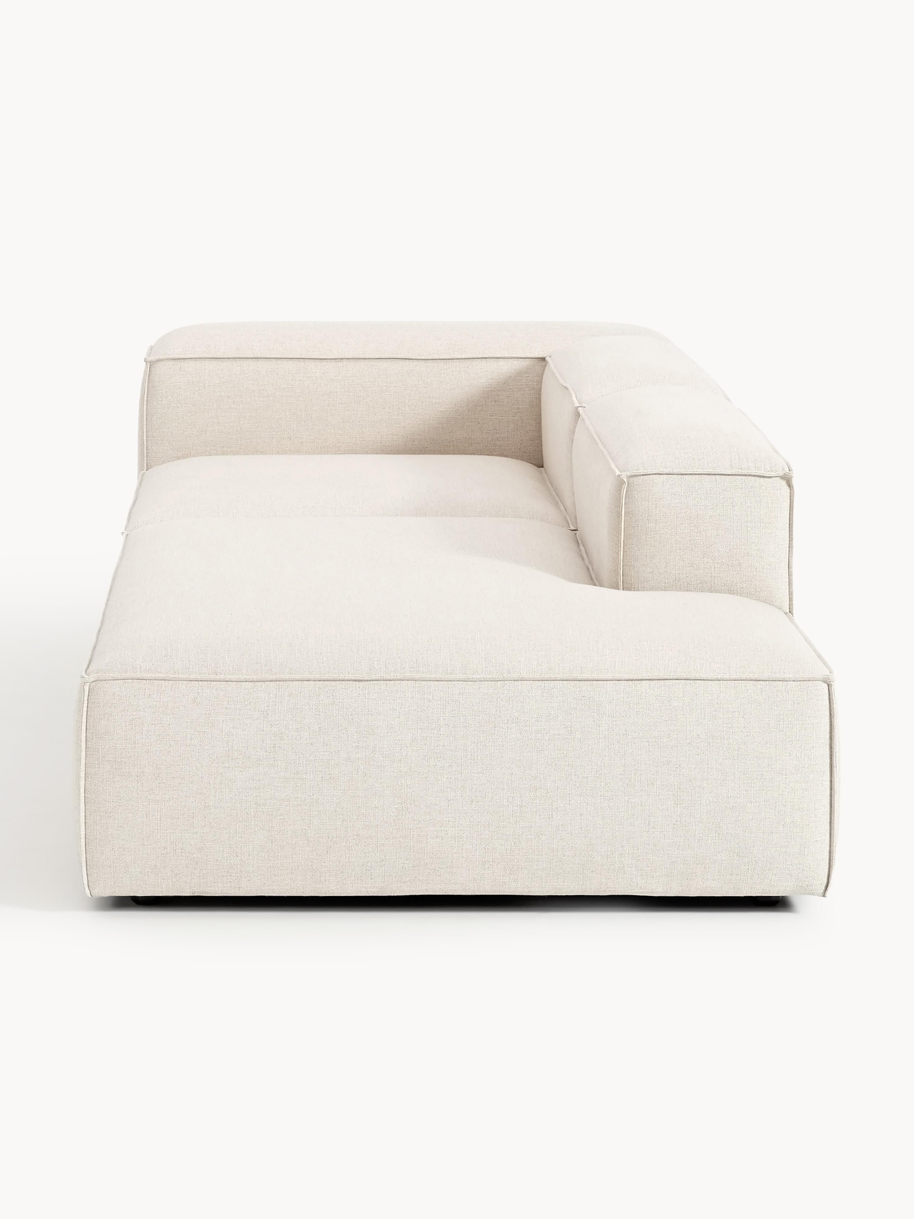 Lennon Linen Blend Modular Ottoman