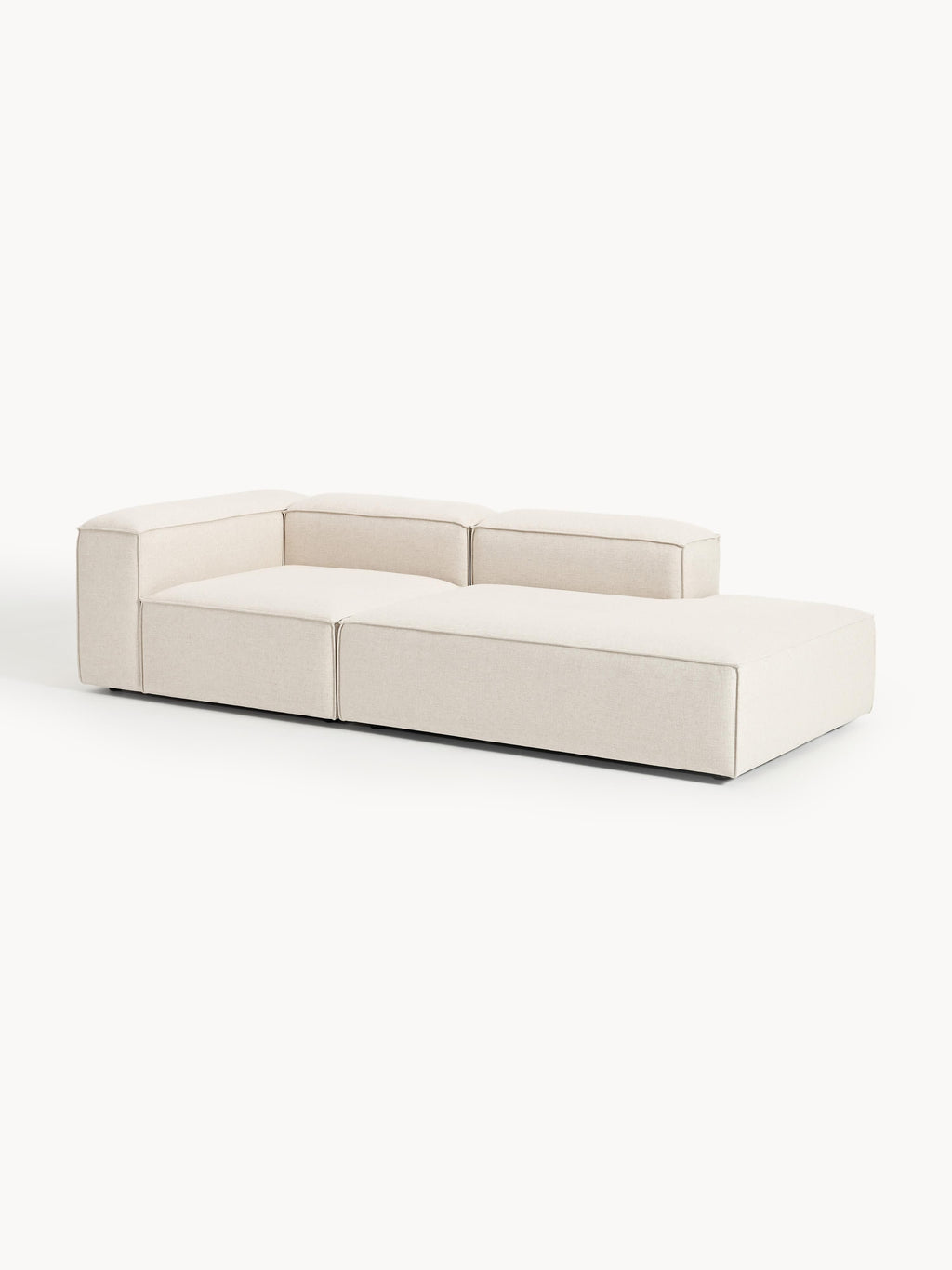 Lennon Linen Blend Modular Ottoman