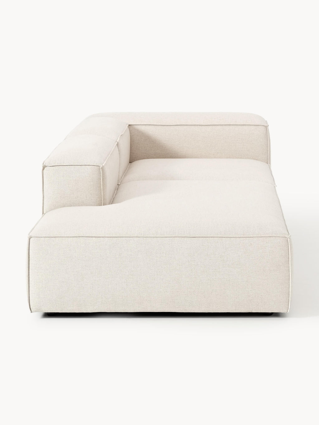 Lennon Linen Blend Modular Ottoman