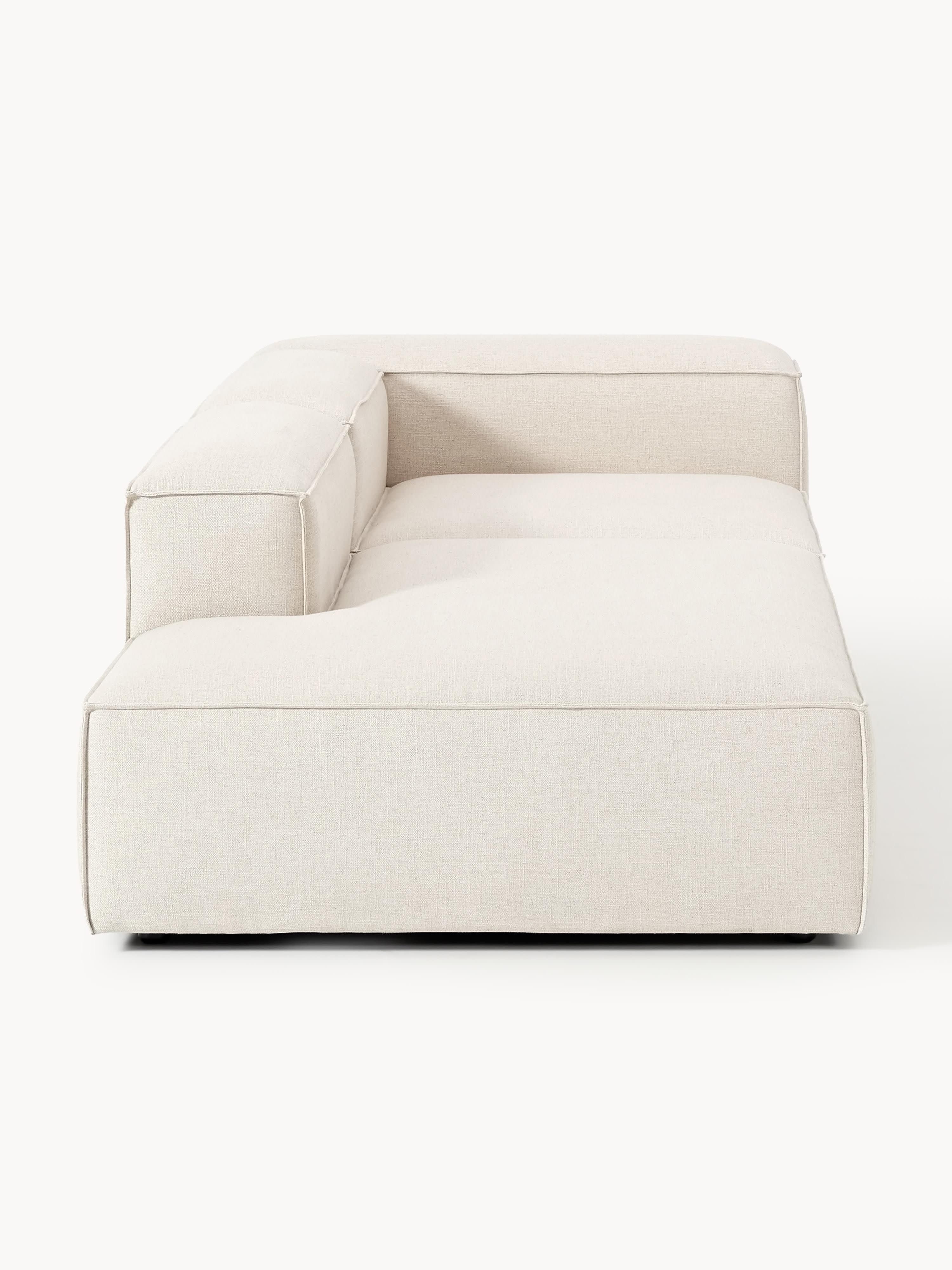 Lennon Linen Blend Modular Ottoman