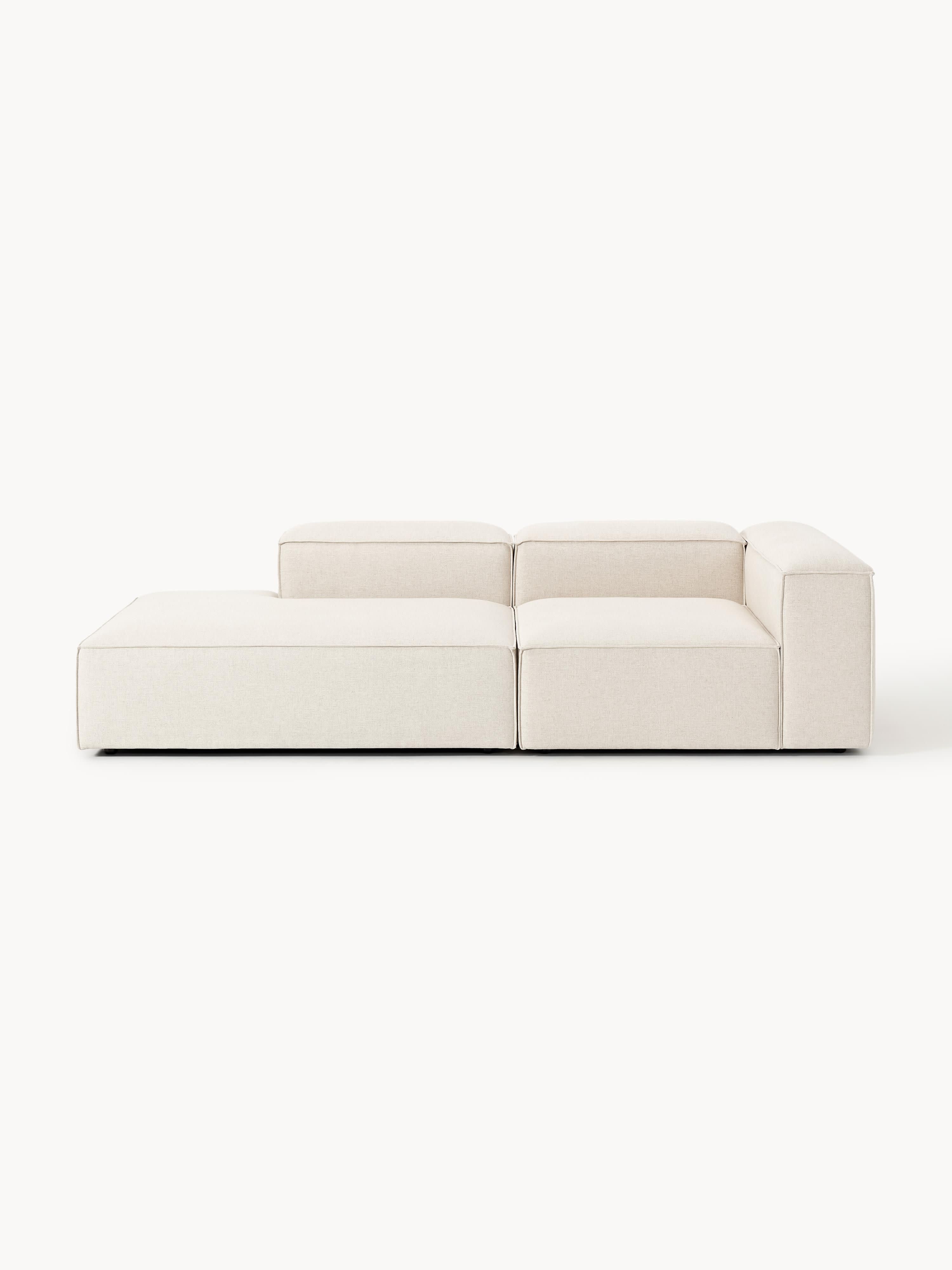 Lennon Linen Blend Modular Ottoman