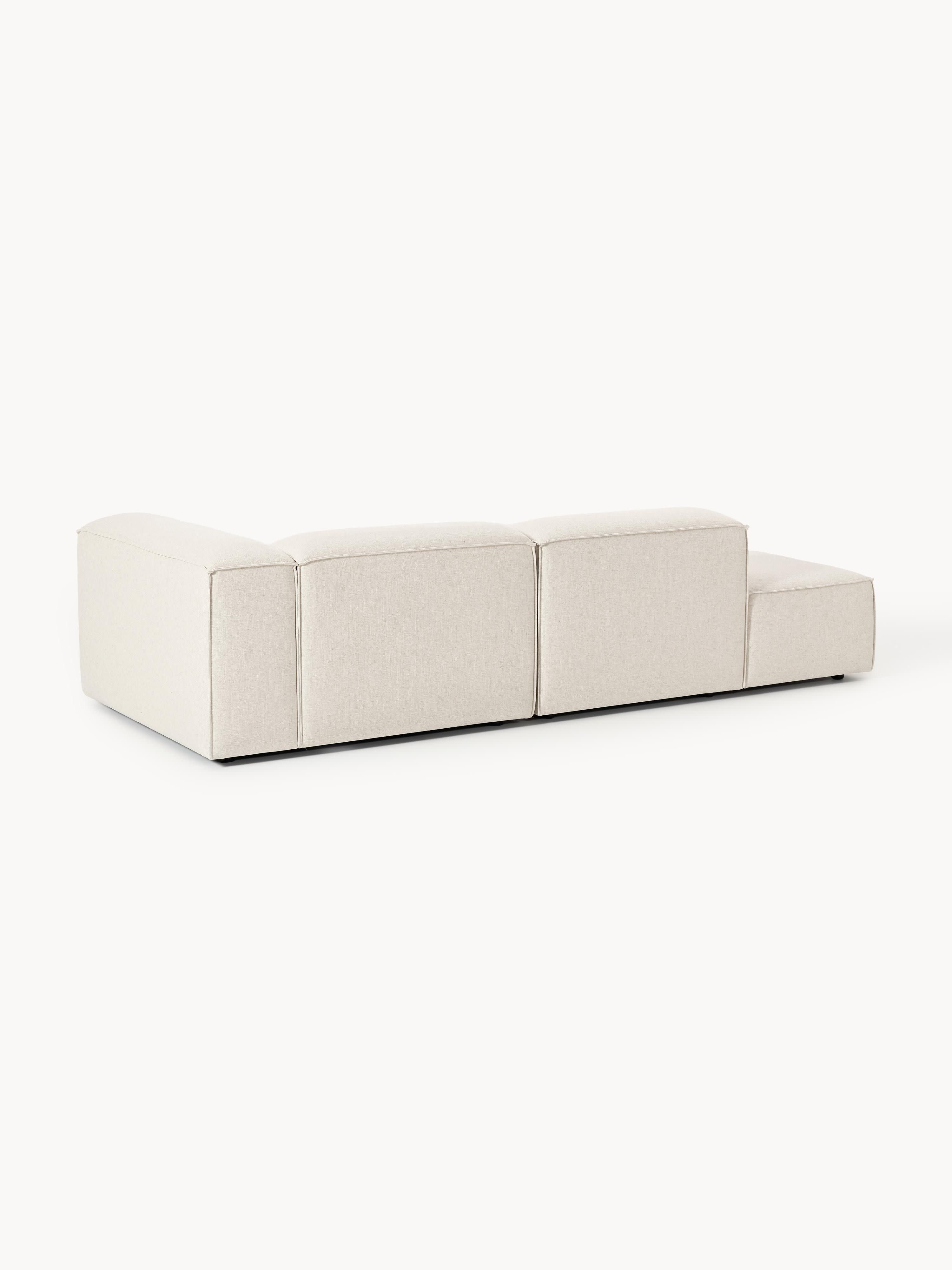 Lennon Linen Blend Modular Ottoman