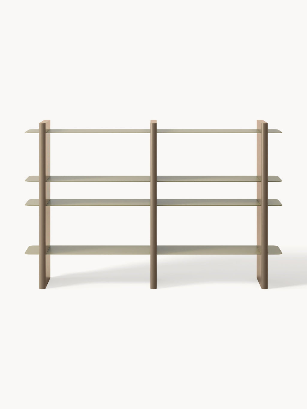 Rami Shelving Unit with Metal Elements