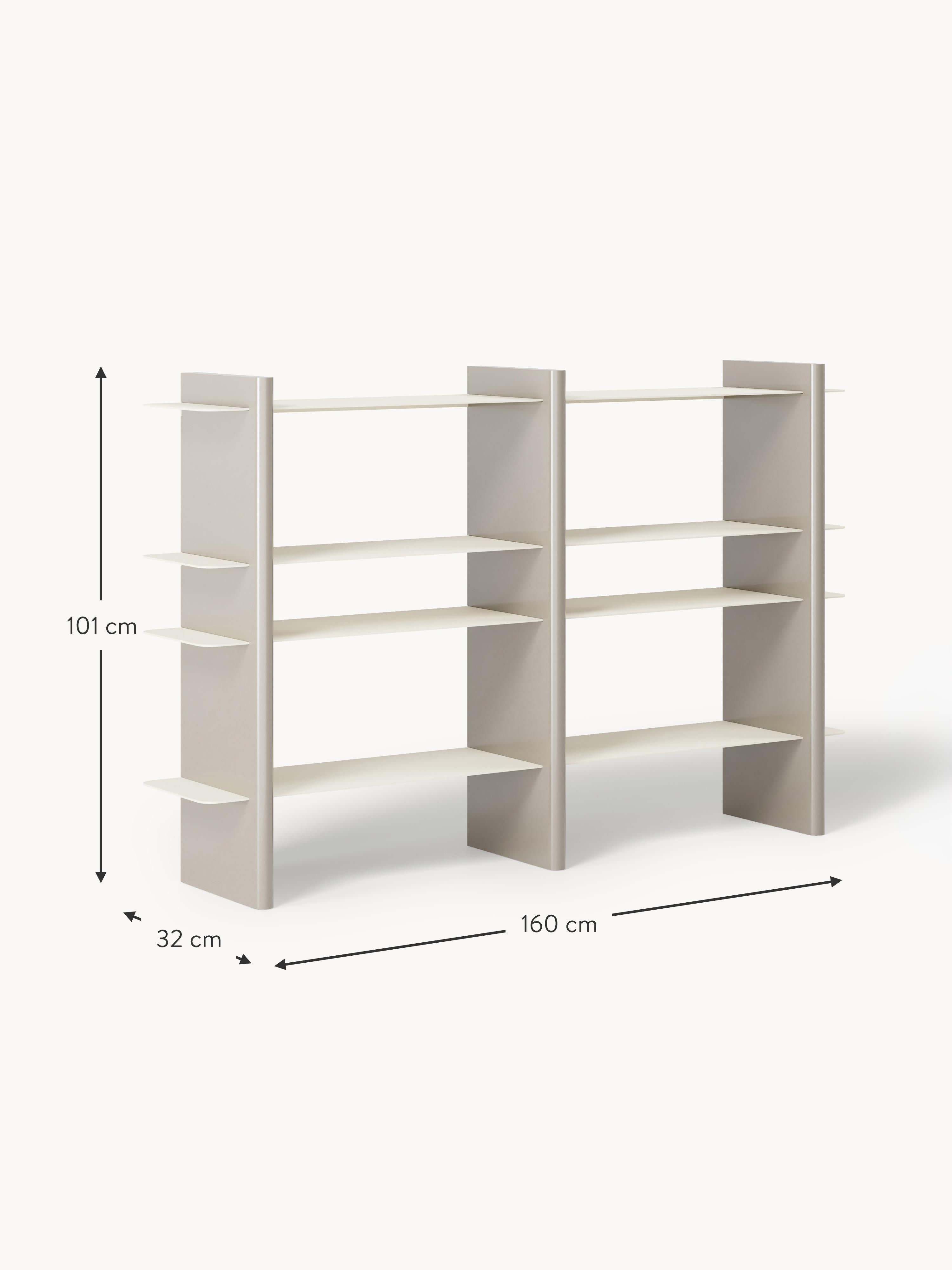 Rami Shelving Unit with Metal Elements