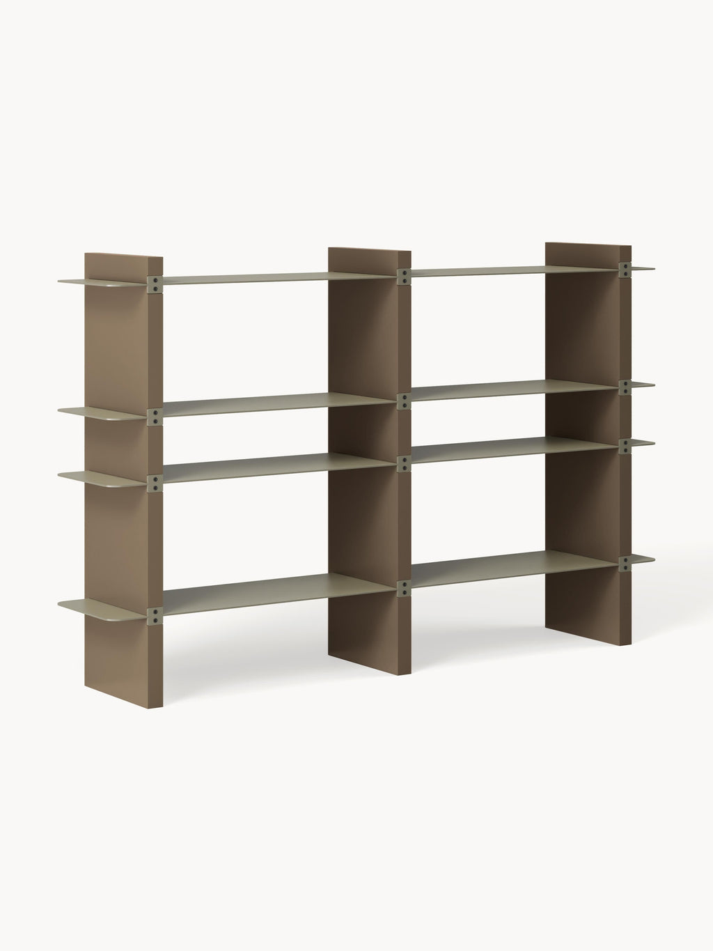 Rami Shelving Unit with Metal Elements